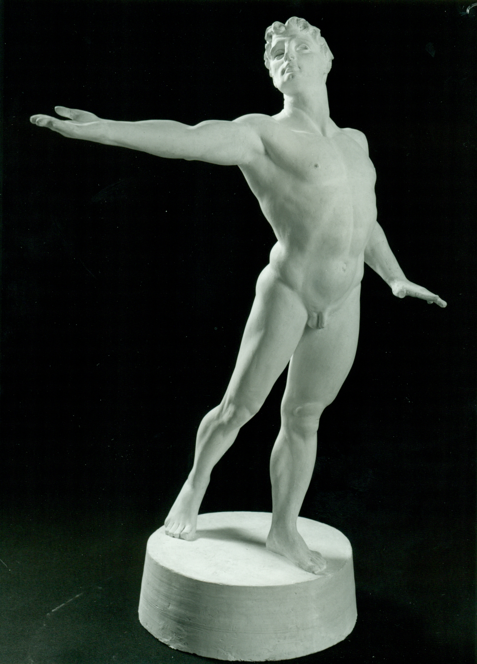 Atleta nudo, Figura maschile (statua, opera isolata) di Hendrik Christian Andersen (inizio XX)