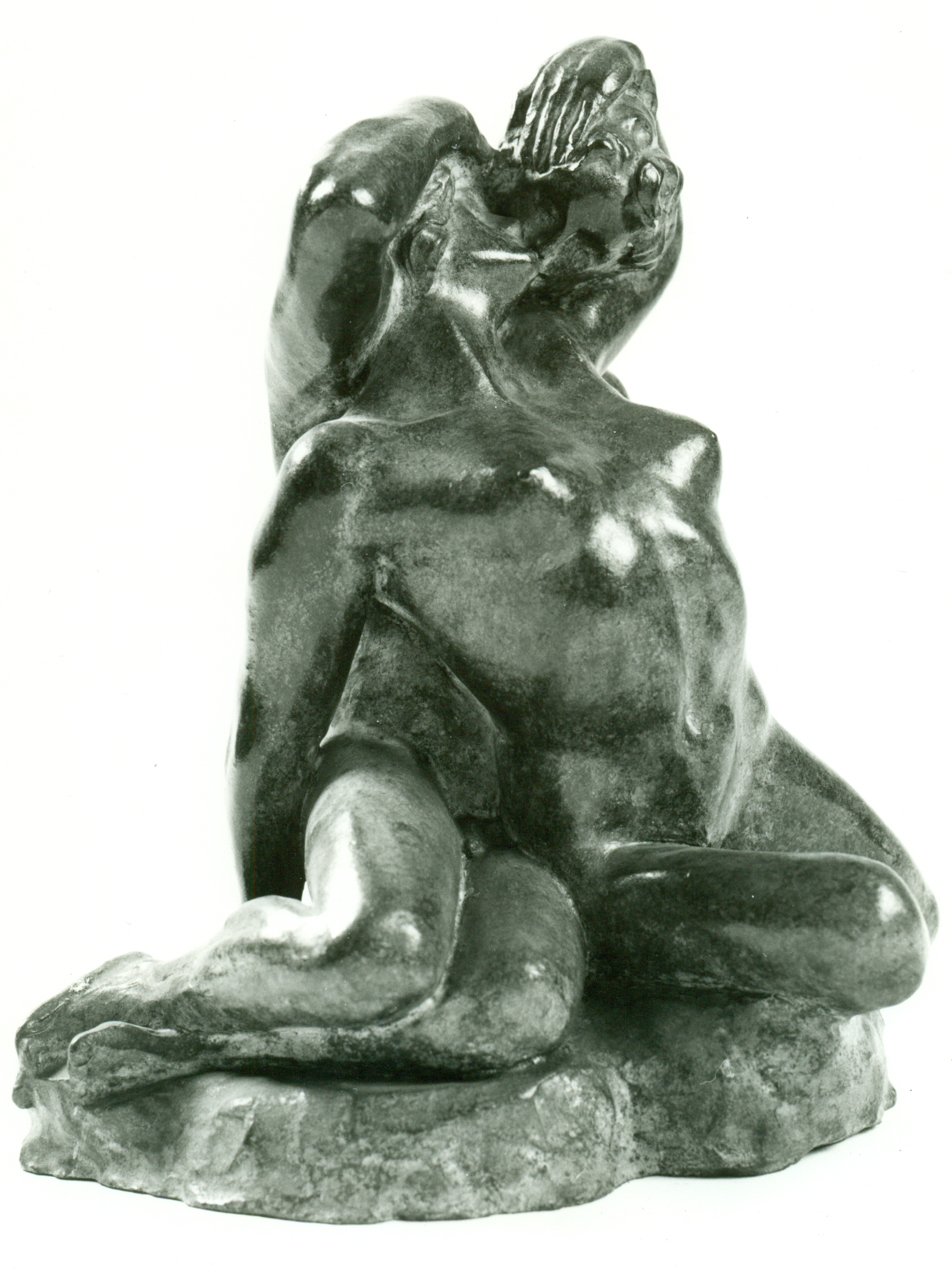Il bacio, Due figure (scultura, opera isolata) di Hendrik Christian Andersen (prima metà XX)
