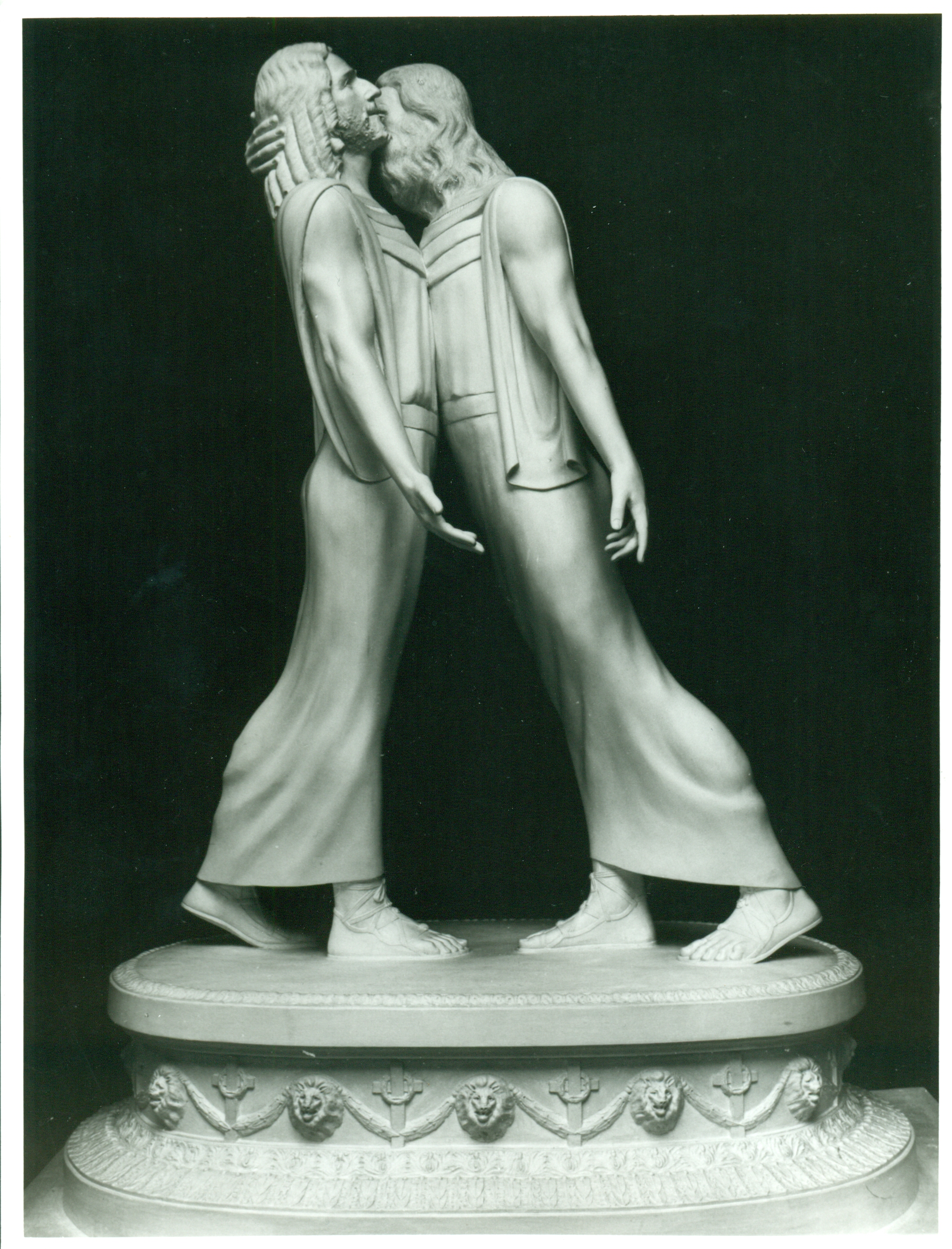 Il tradimento di Giuda, Due figure (statua, opera isolata) di Hendrik Christian Andersen (prima metà XX)