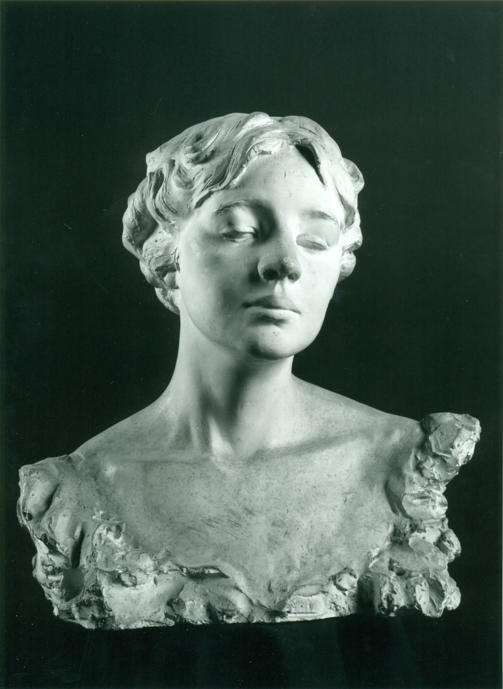 Busto-ritratto femminile, Ritratto (scultura, opera isolata) di Hendrik Christian Andersen (prima metà XX)