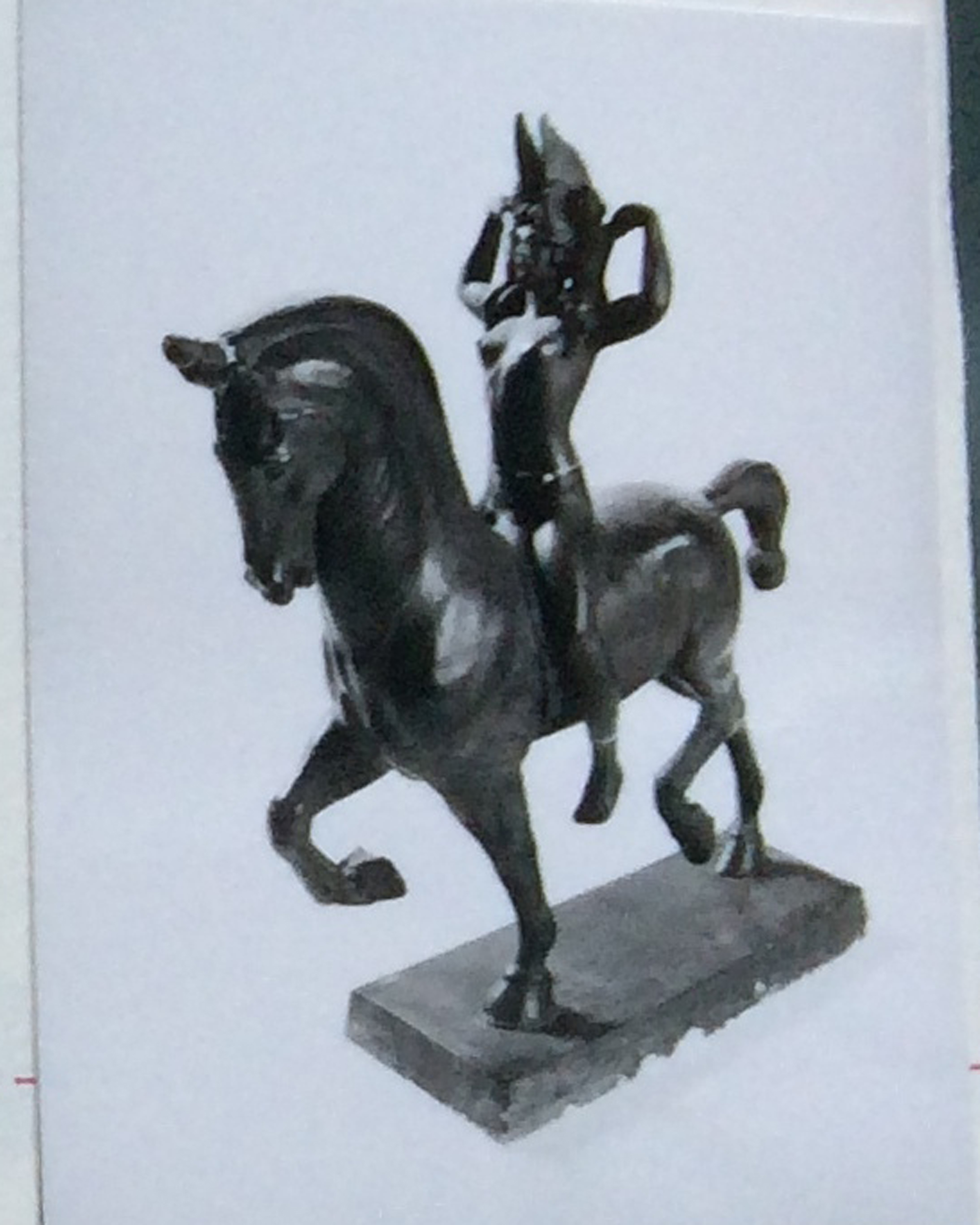 Nudo femminile a cavallo con due putti sulle spalle, Figura femminile a cavallo (scultura, opera isolata) di Hendrik Christian Andersen (prima metà XX)