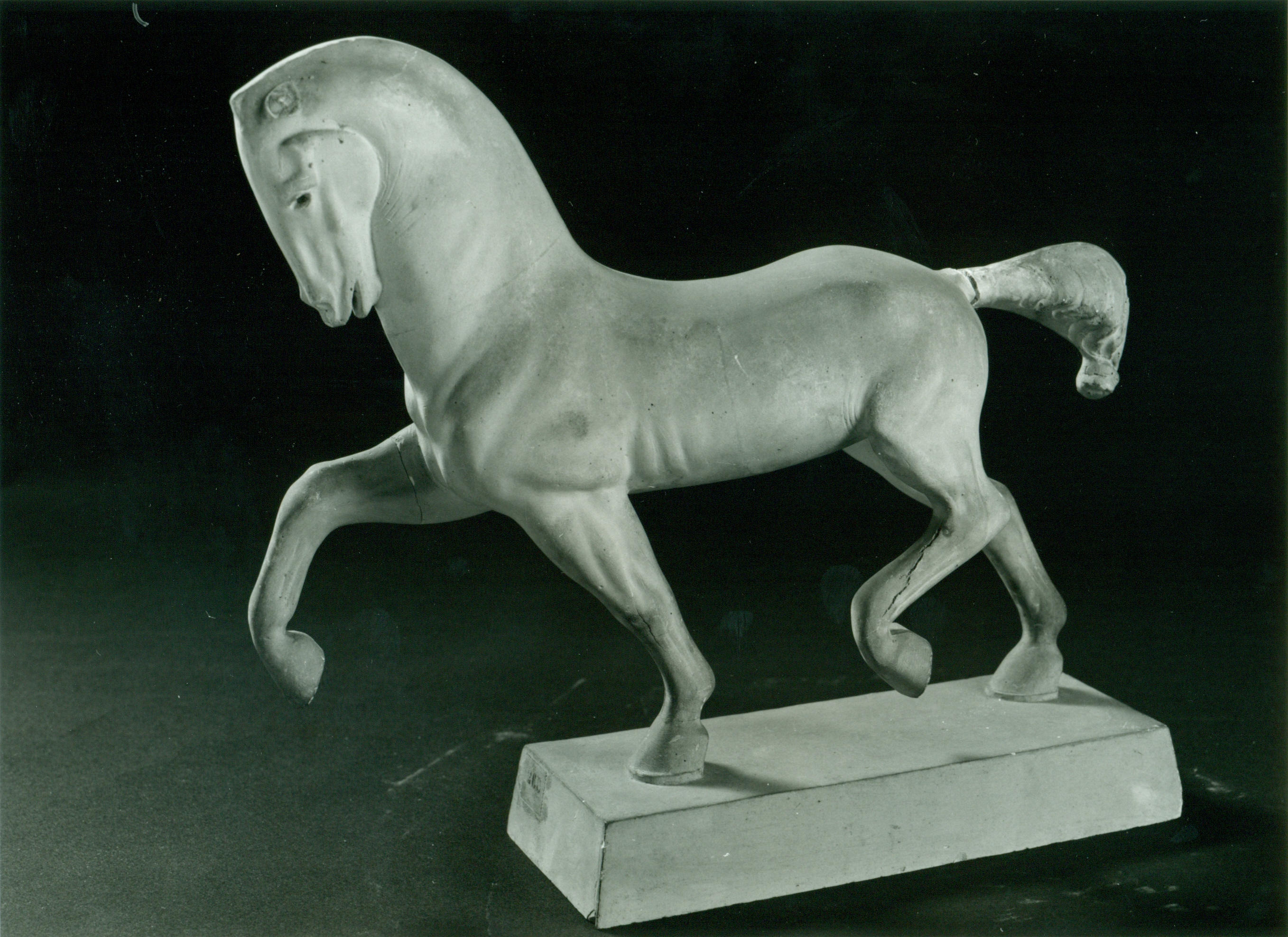 Cavallino, Figura di cavallo (statua, opera isolata) di Andersen Hendrik Christian (inizio/ metà XX)