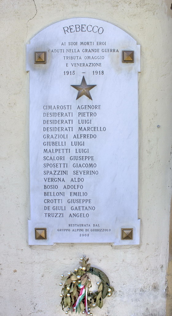 stella (lapide commemorativa ai caduti, opera isolata) - ambito italiano (sec. XX)