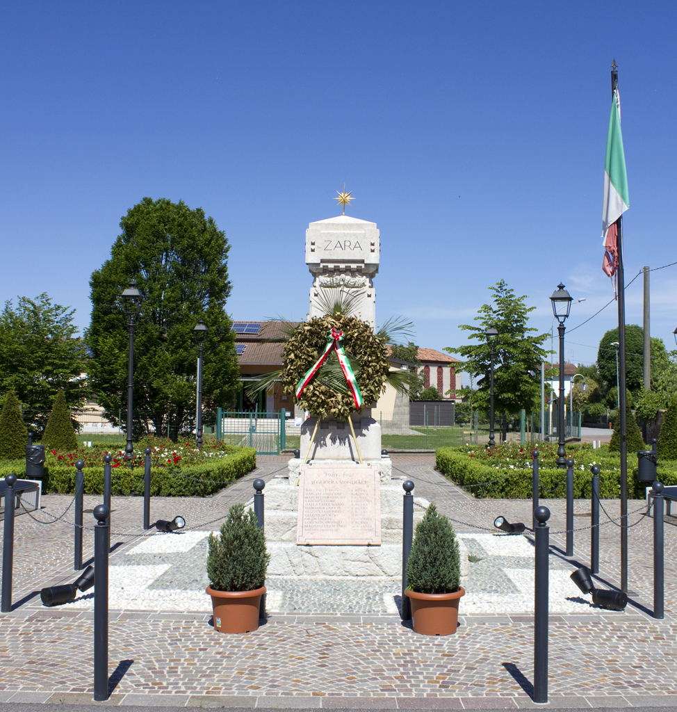 stella (monumento ai caduti - ad obelisco, opera isolata) - ambito italiano (sec. XX, sec. XXI)