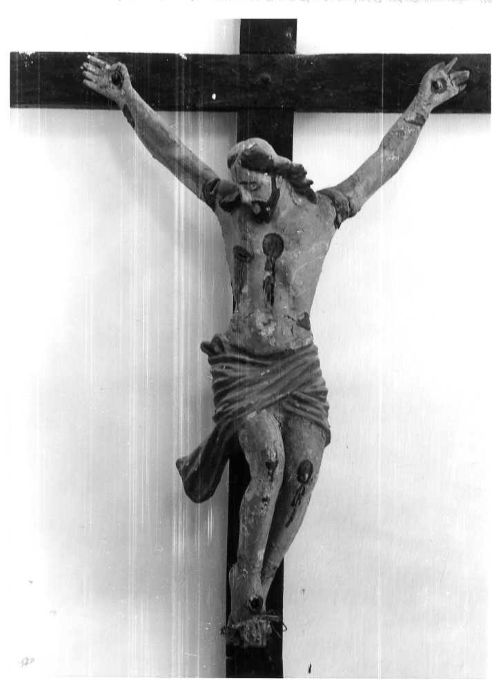 crocifisso, opera isolata - bottega leccese (XIX)