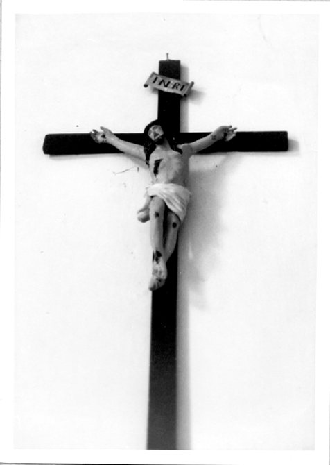 Cristo crocifisso (scultura, opera isolata) - bottega lucana (sec. XIX)