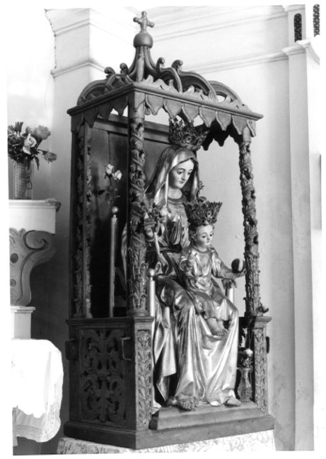 scarabattolo, opera isolata - bottega lucana (sec. XVIII)