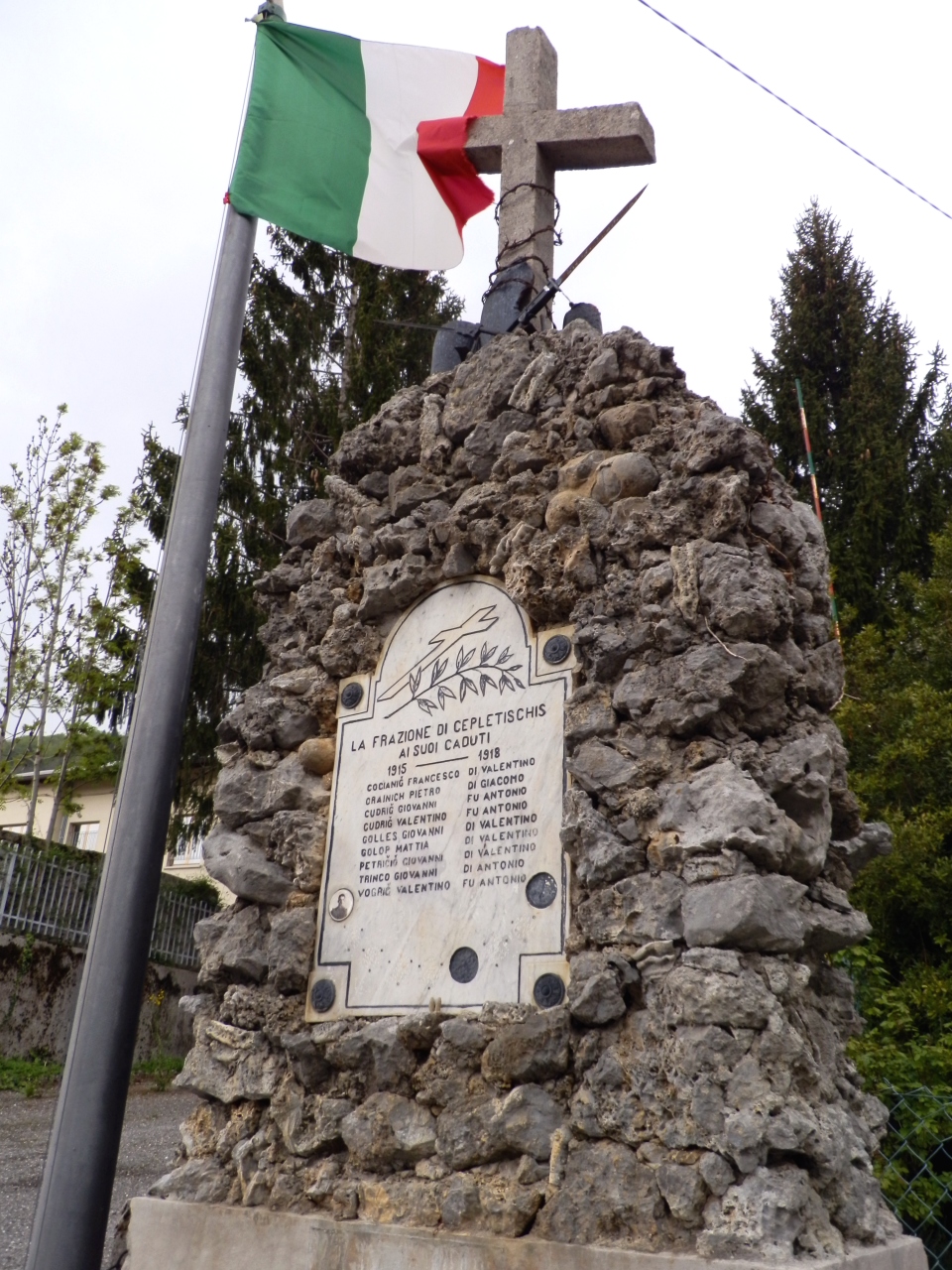 soggetto assente (monumento ai caduti - a cippo, opera isolata) - ambito friulano (prima metà XX)