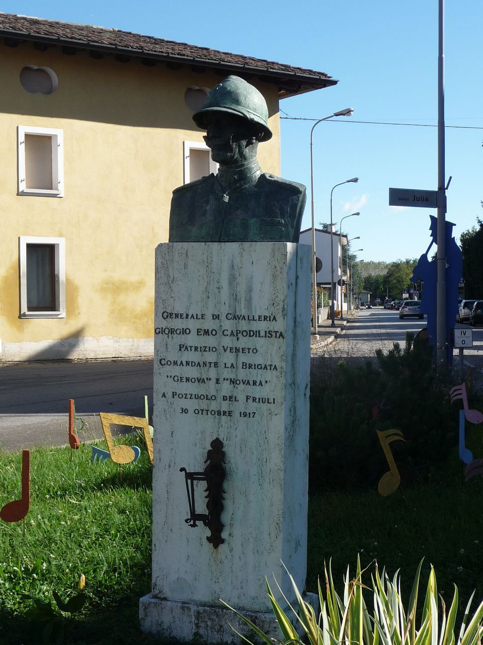 Giorgio Emo Capodilista (monumento ai caduti - ad erma, opera isolata) - ambito Italia nord-orientale (inizio/ metà XX)