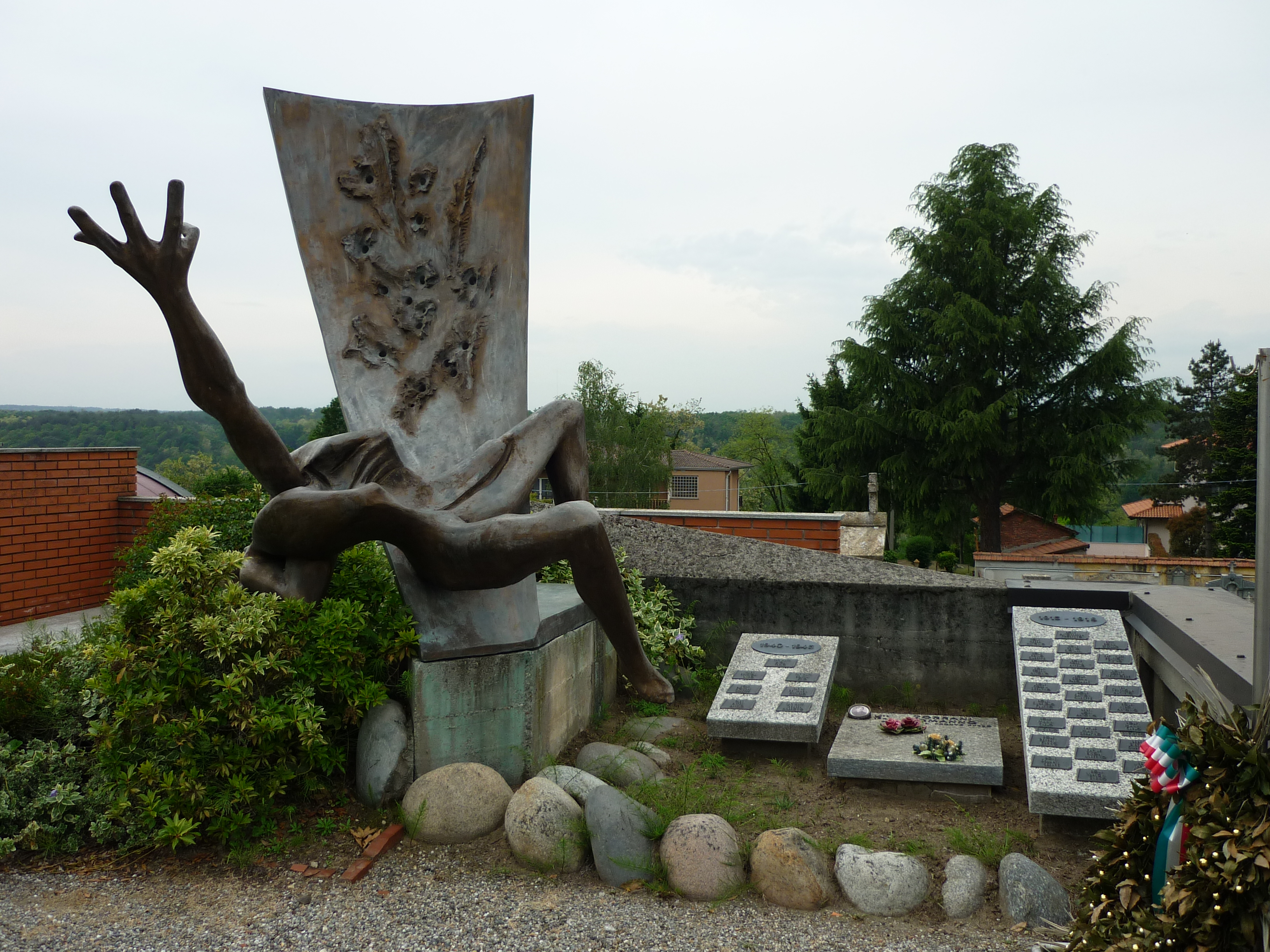 figura simbolica (monumento ai caduti - a cippo, opera isolata) - ambito italiano (sec. XX)