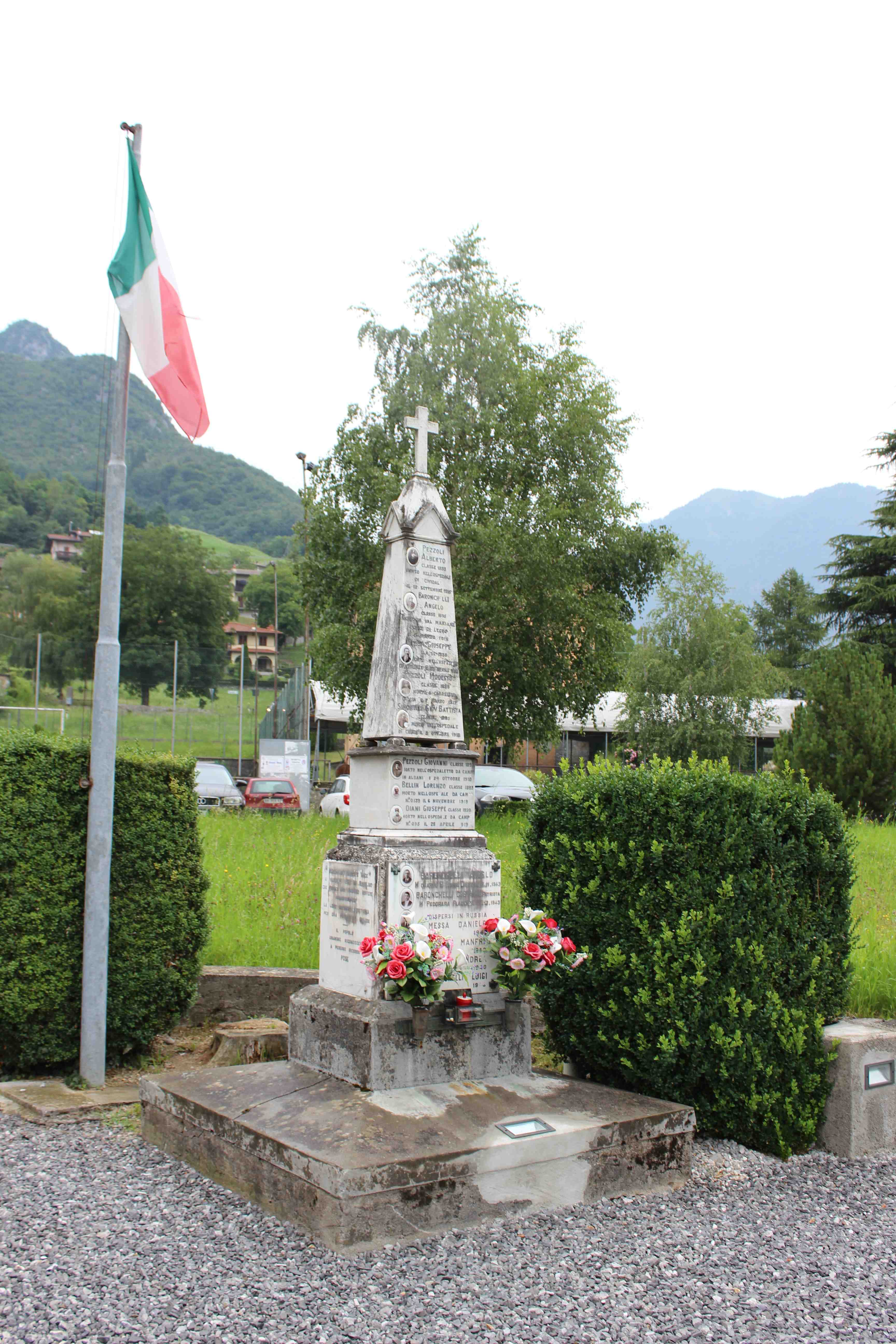 monumento ai caduti - ad obelisco, opera isolata - ambito italiano (prima metà sec. XX)