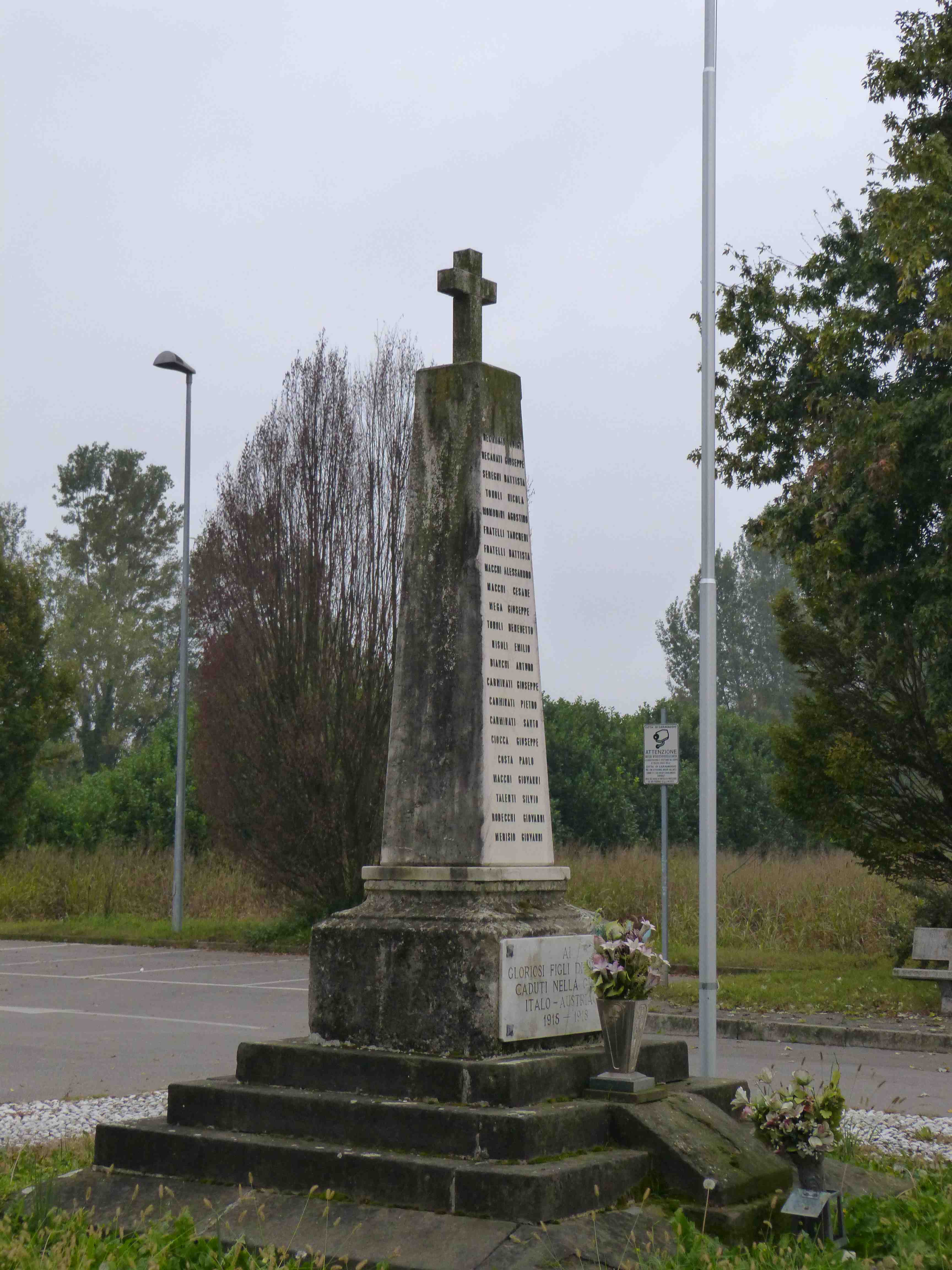 monumento ai caduti - ad obelisco, opera isolata - ambito italiano (prima metà sec. XX)