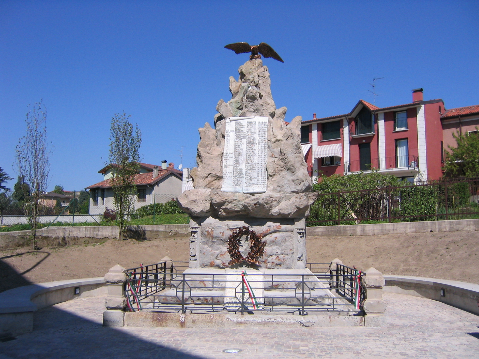 Allegoria della vittoria come aquila (monumento ai caduti - a cippo) - ambito italiano (primo quarto XX secolo, XX secolo)