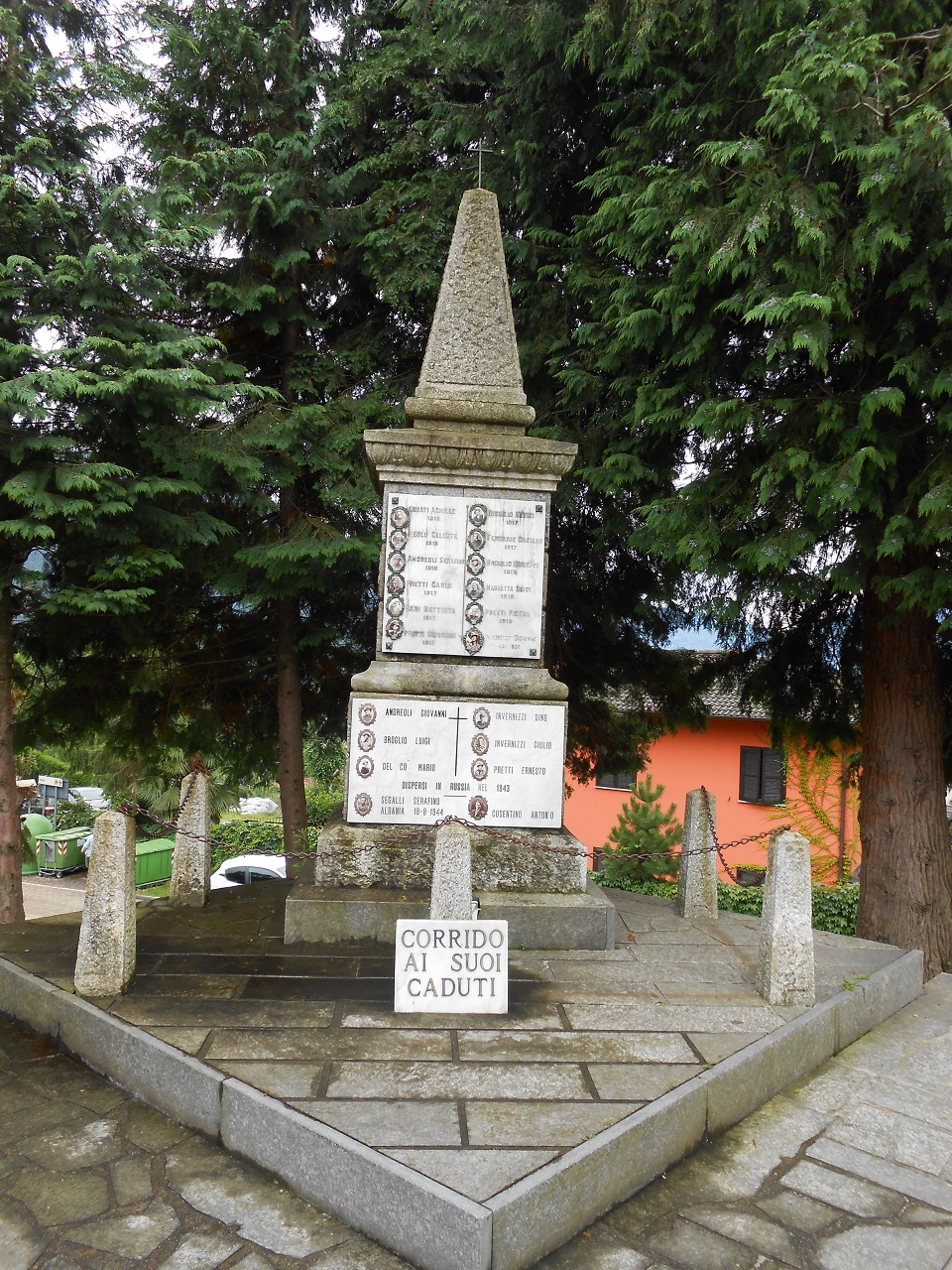 monumento ai caduti - ad obelisco, opera isolata - ambito italiano (sec. XX)