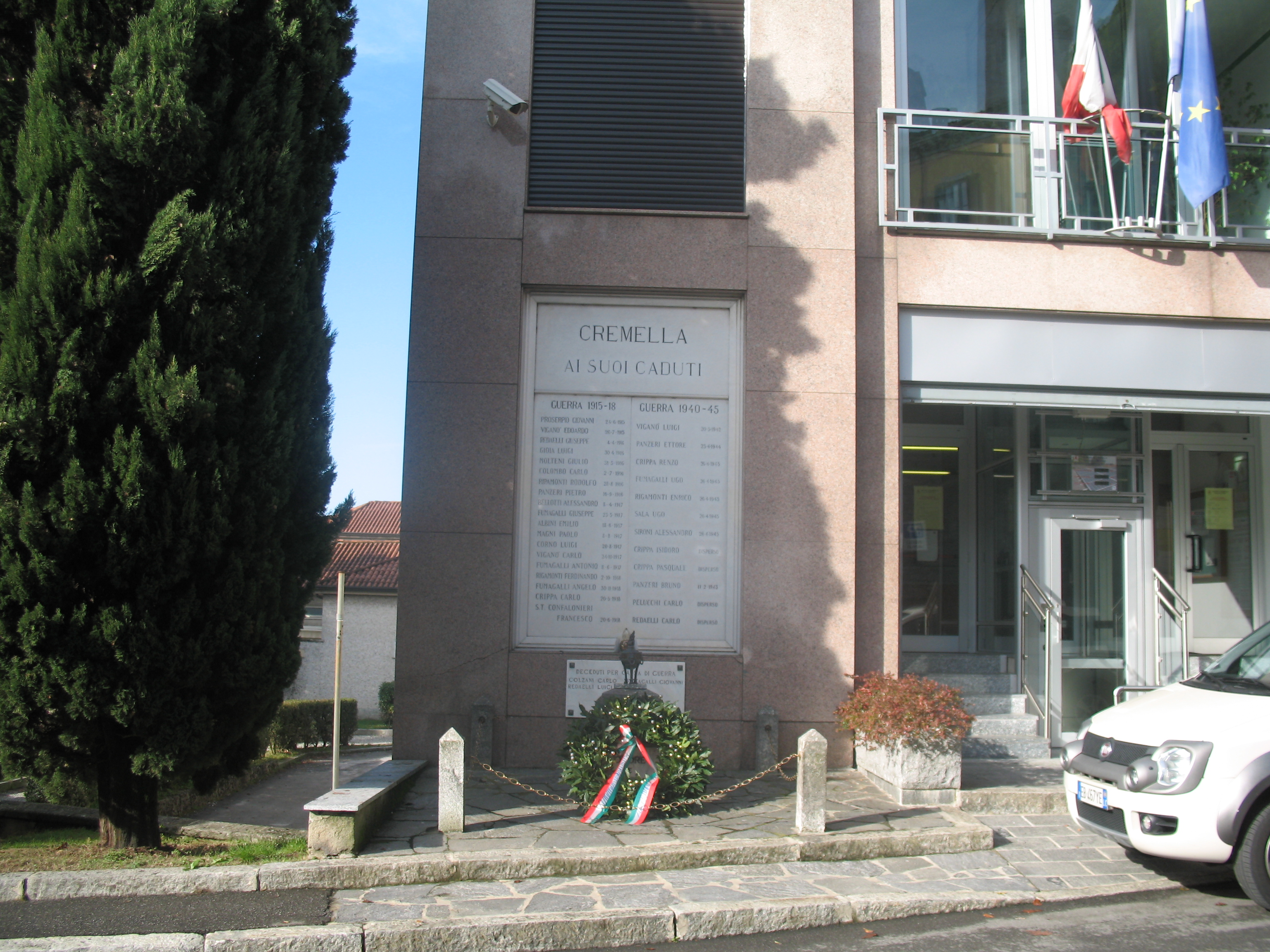 monumento ai caduti - a cippo - ambito italiano (XX secolo)