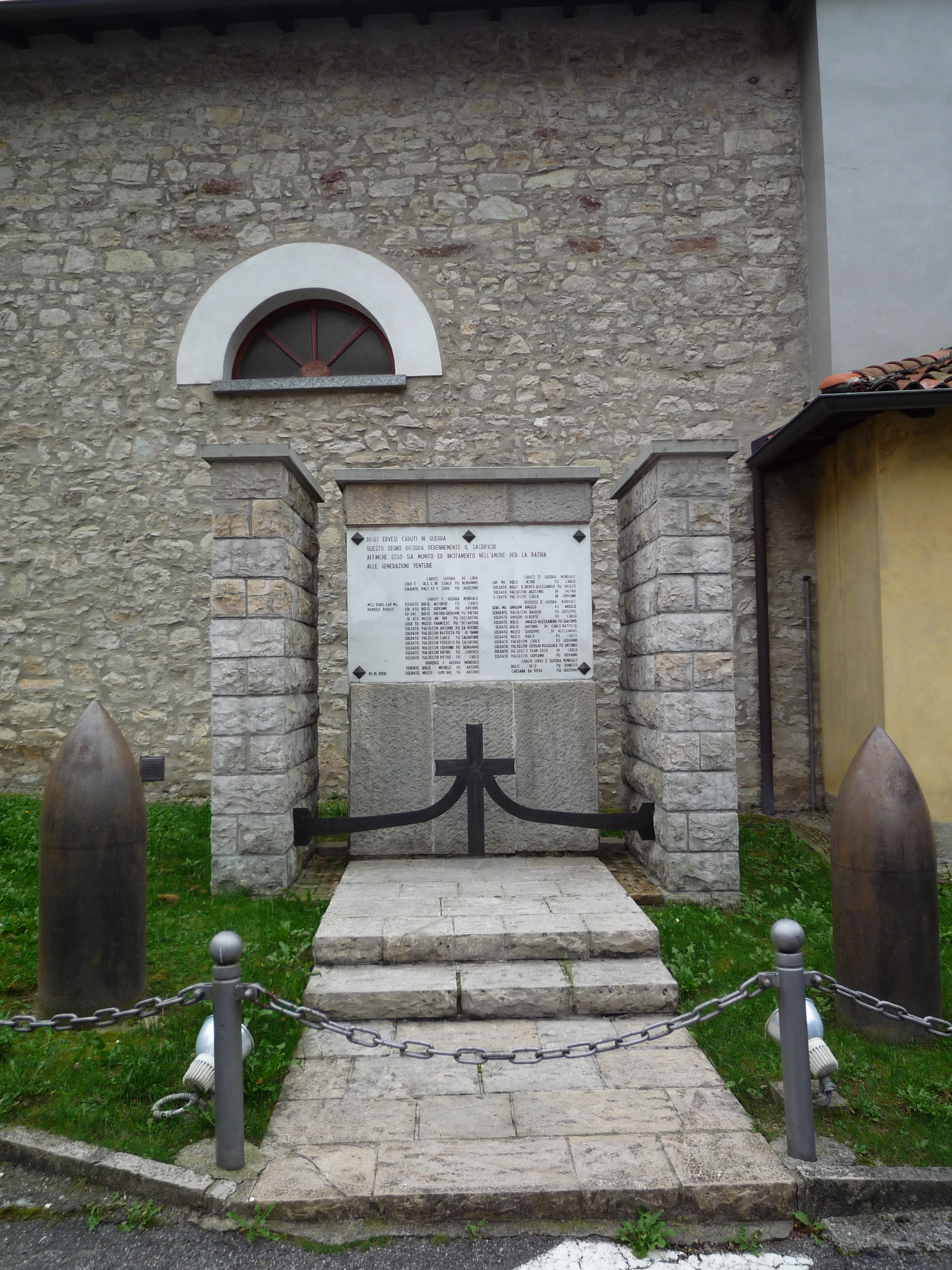 monumento ai caduti - a stele - ambito italiano (XX secolo)