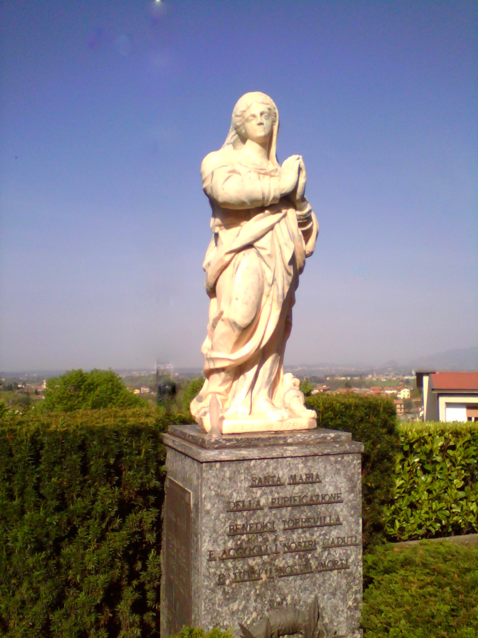 Madonna (monumento ai caduti - a cippo) - ambito italiano (XX secolo)