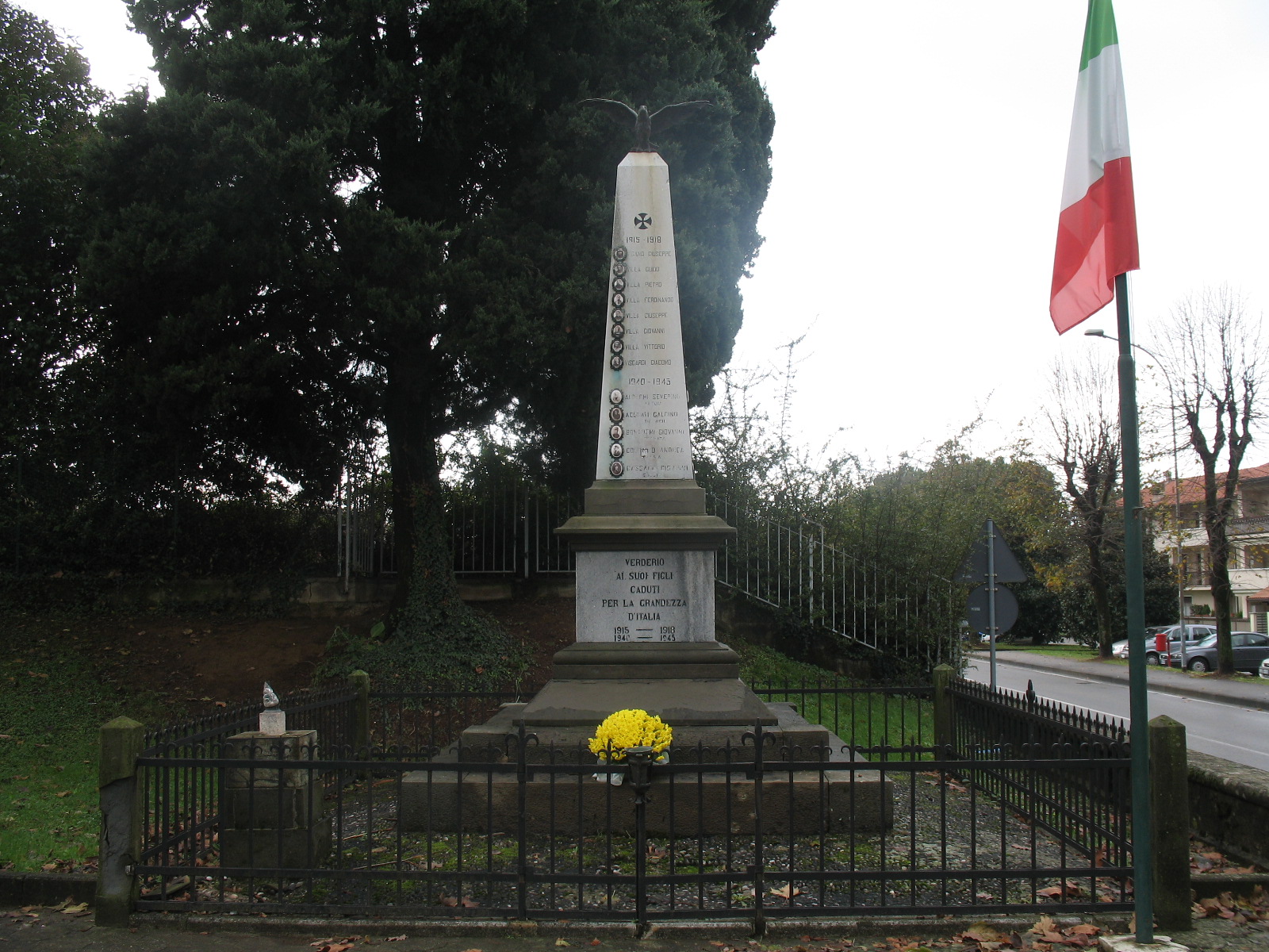 Allegoria della Vittoria come aquila (monumento ai caduti - ad obelisco) - ambito italiano (XX secolo, XX secolo)