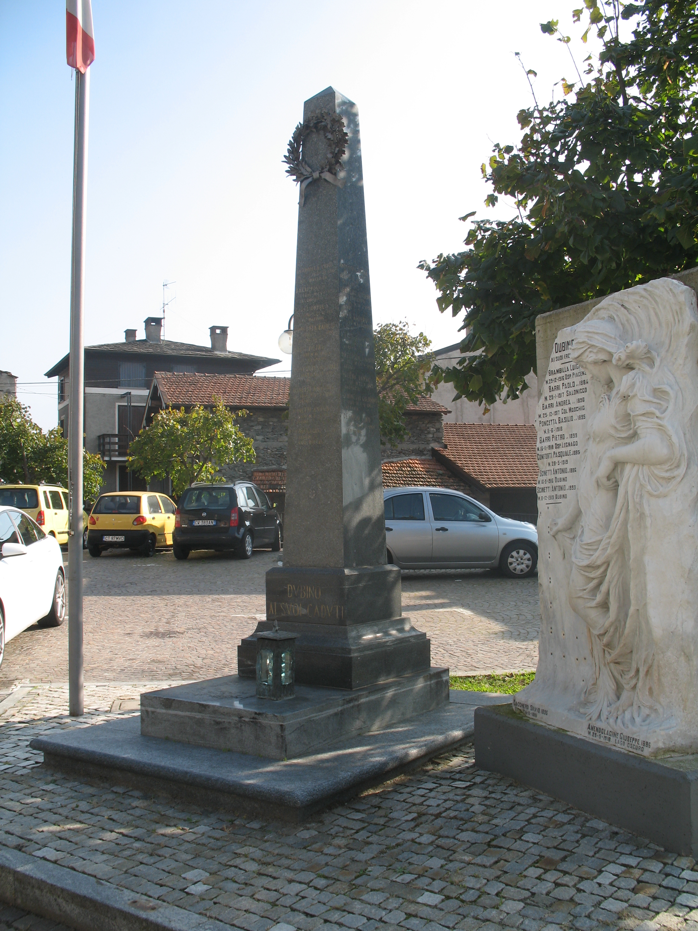 Allegoria della Patria (monumento ai caduti - ad obelisco) - ambito italiano (XX secolo, XX secolo)