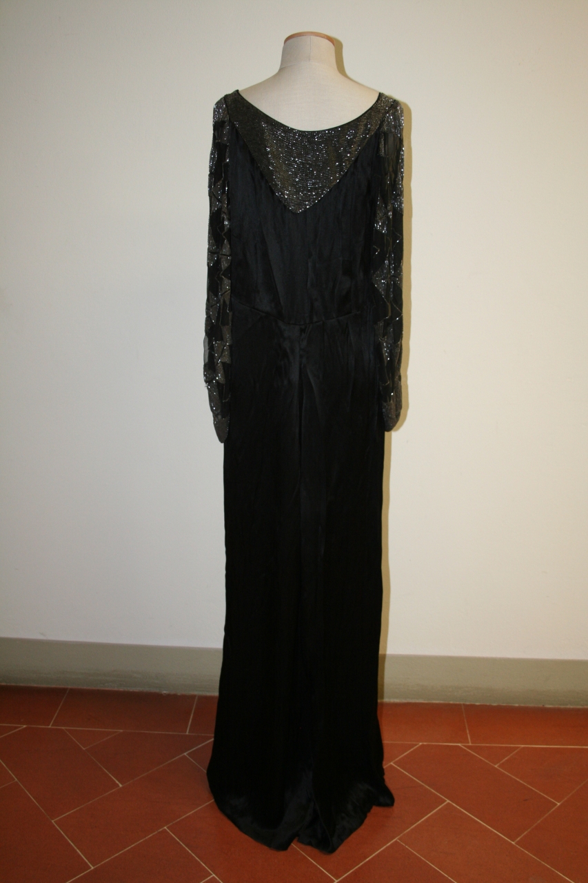 abito, da sera, femminile - ambito italiano (secondo quarto sec. XX)