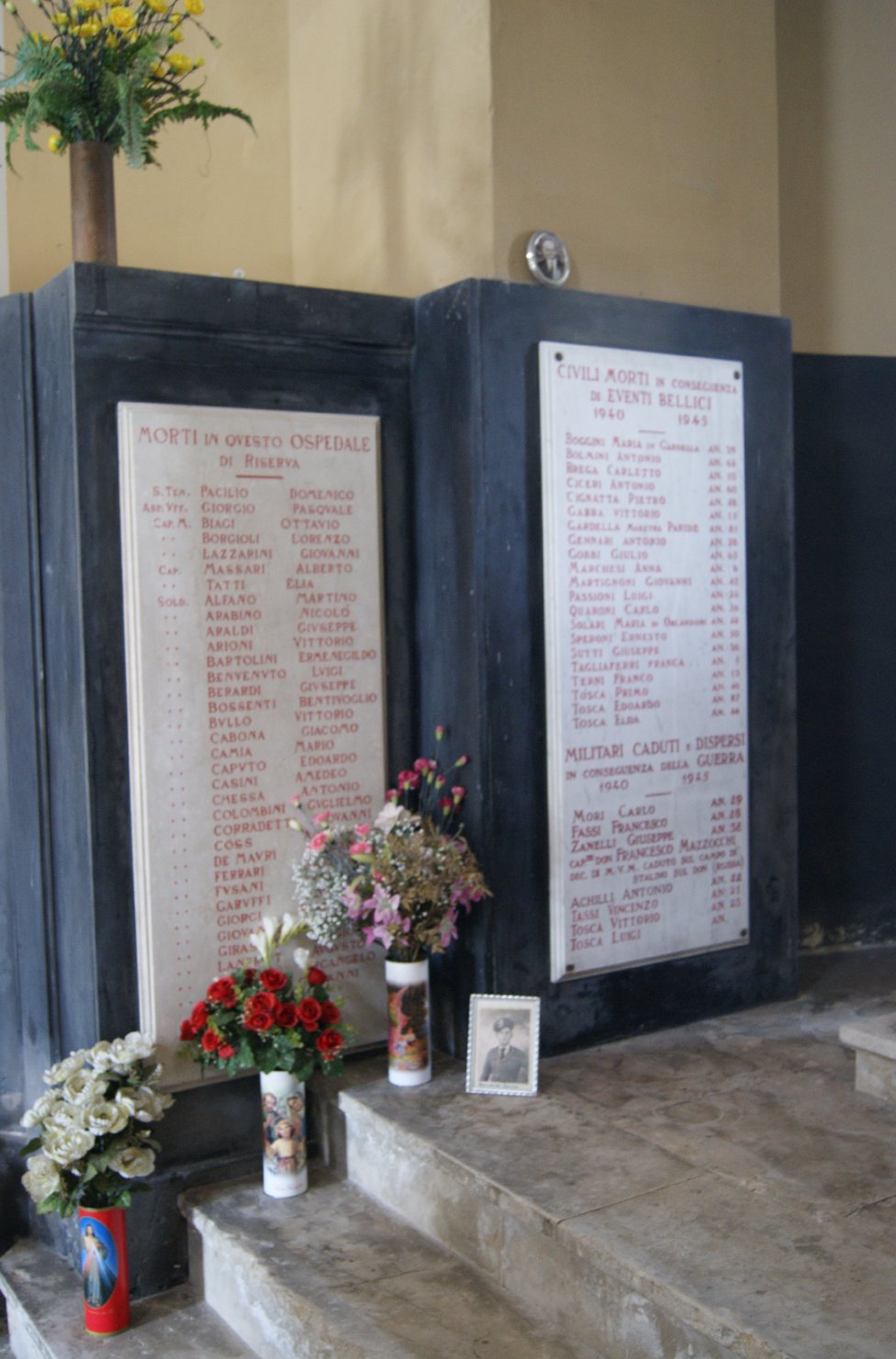 lapide commemorativa ai caduti di Arata Giulio Ulisse (sec. XX)