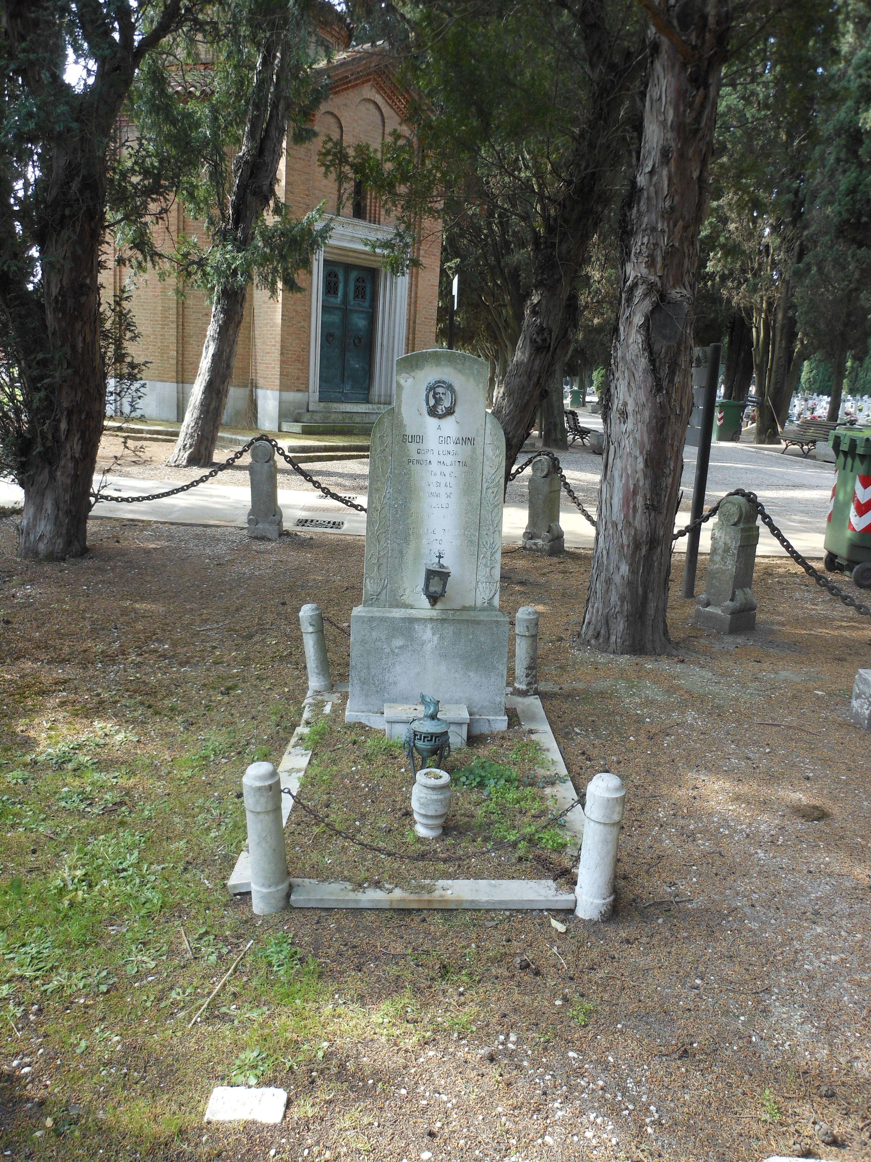 Soggetto assente (tomba) - ambito veneziano (prima metà sec. XX)