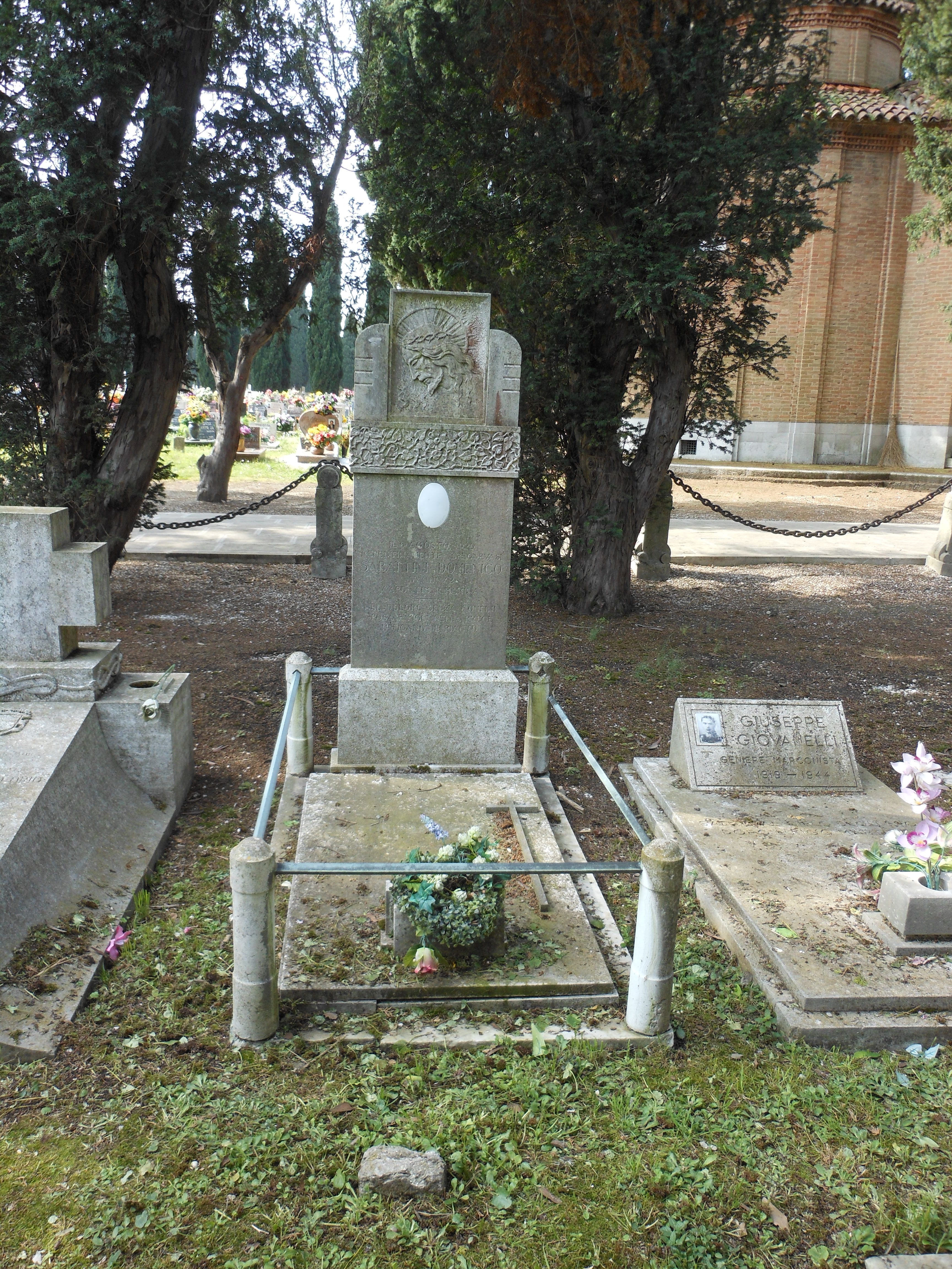 soggetto assente (tomba) - ambito veneziano (secondo quarto sec. XX)