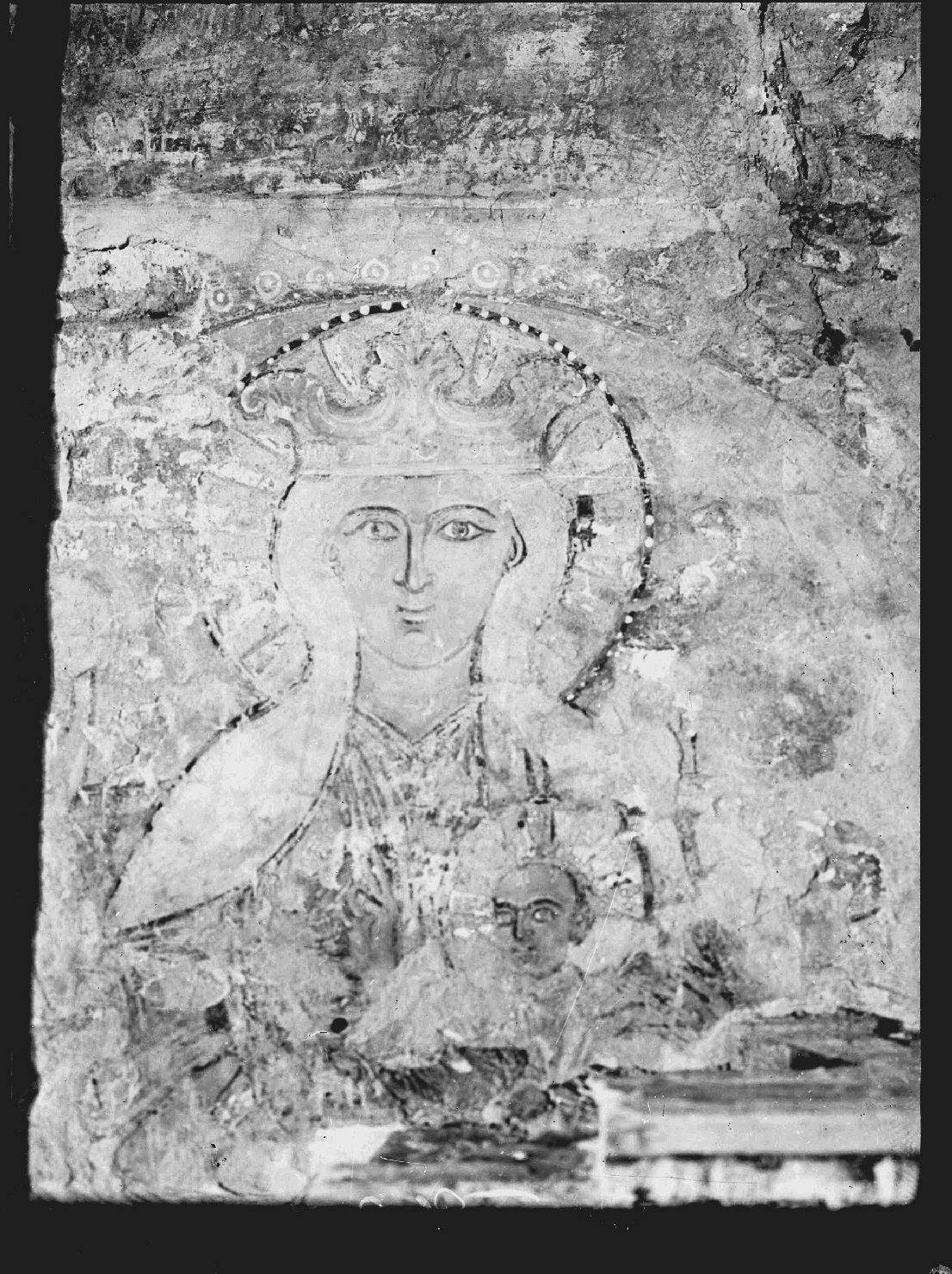 Mantova - Architetture - Dipinti murali - Restauri (negativo) di Anonimo - ambito veneto (XX)