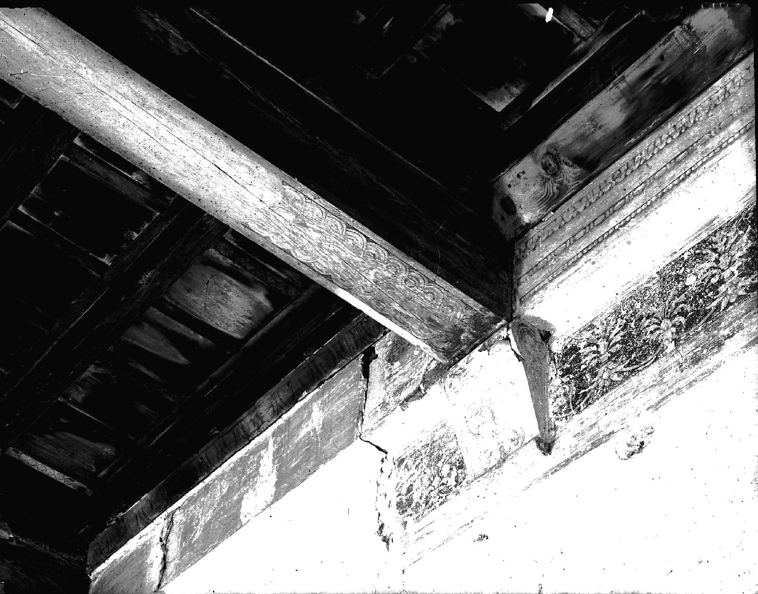 Mantova - Architetture - Restauri - Pitture murali - Soffitti (negativo) di Mantegna, Andrea, Fancelli, Luca, Anonimo (XX)