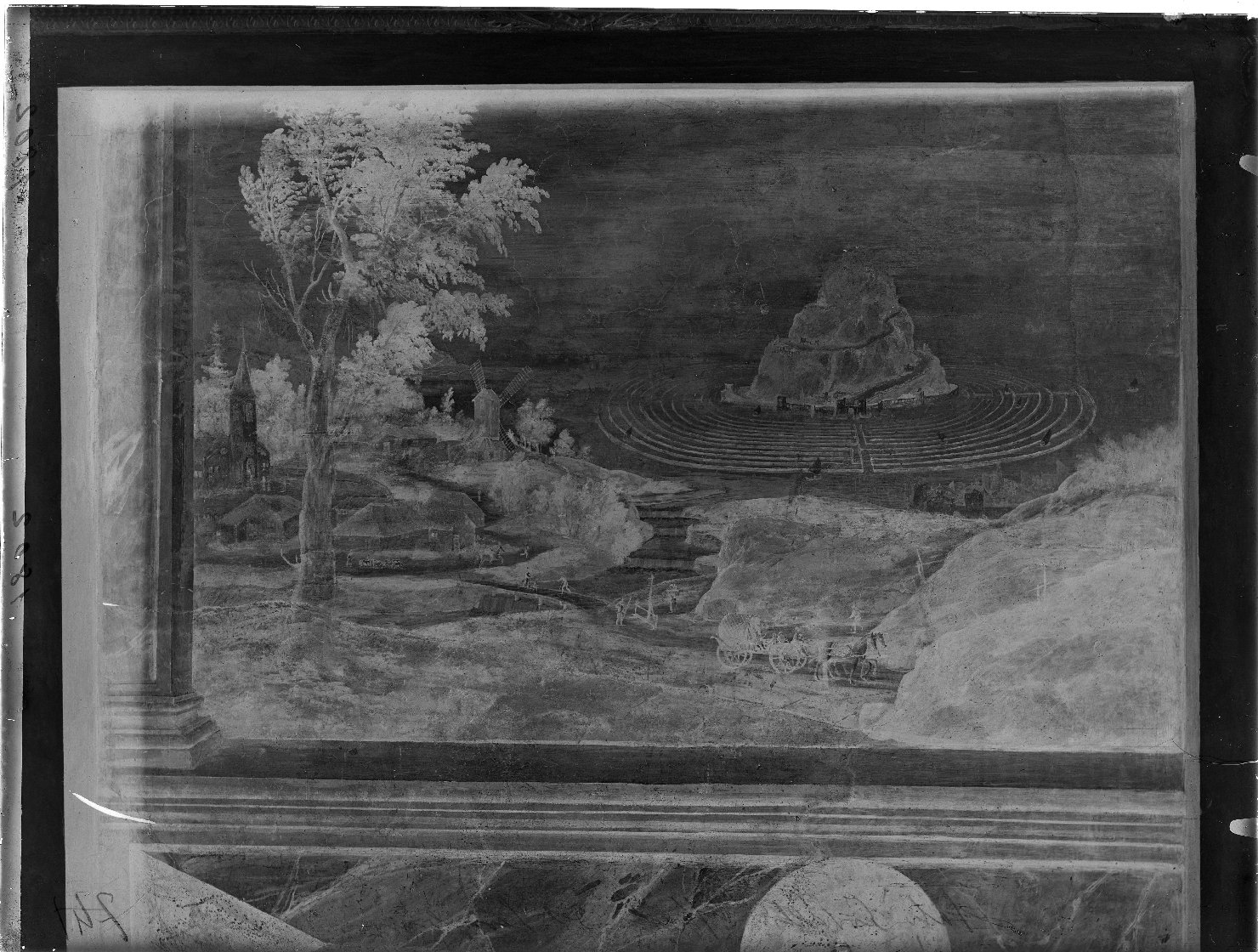 Mantova - Architettura - Dipinti murali (negativo) di Dill Riemenschneider, Bartholomaus (attr), Leonbruno, Lorenzo (attr), Anonimo (XX)