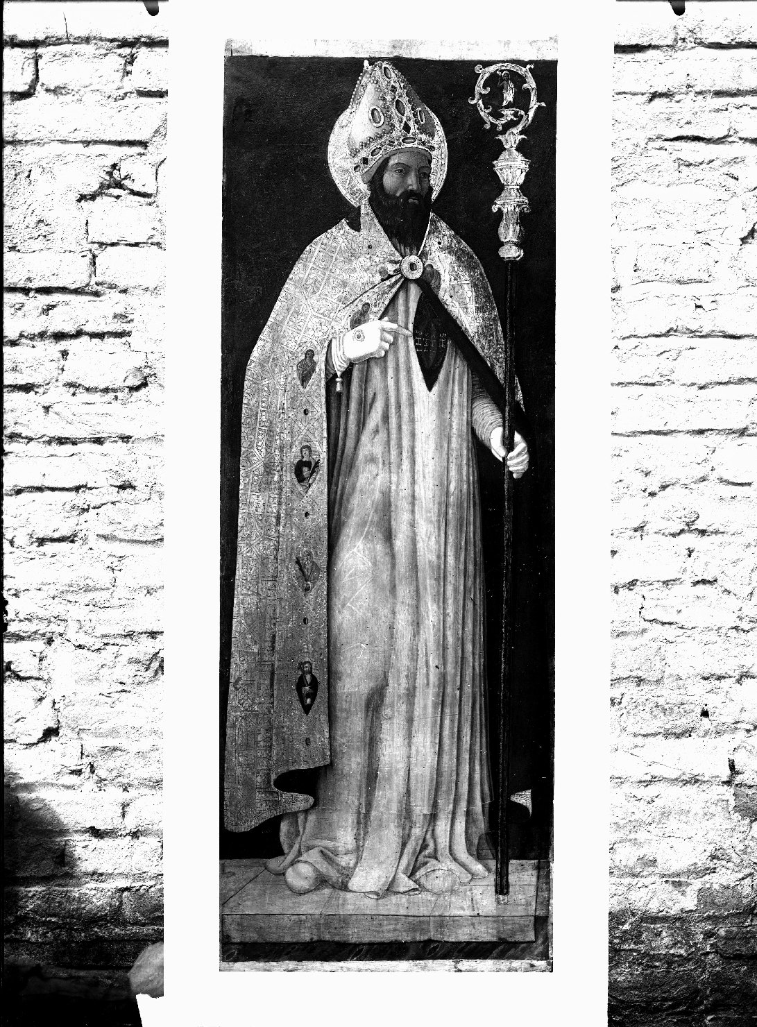 Sant'Ignazio d'Antiochia - Dipinti (negativo) di Nicolò Solimani da Verona, Anonimo (XX)