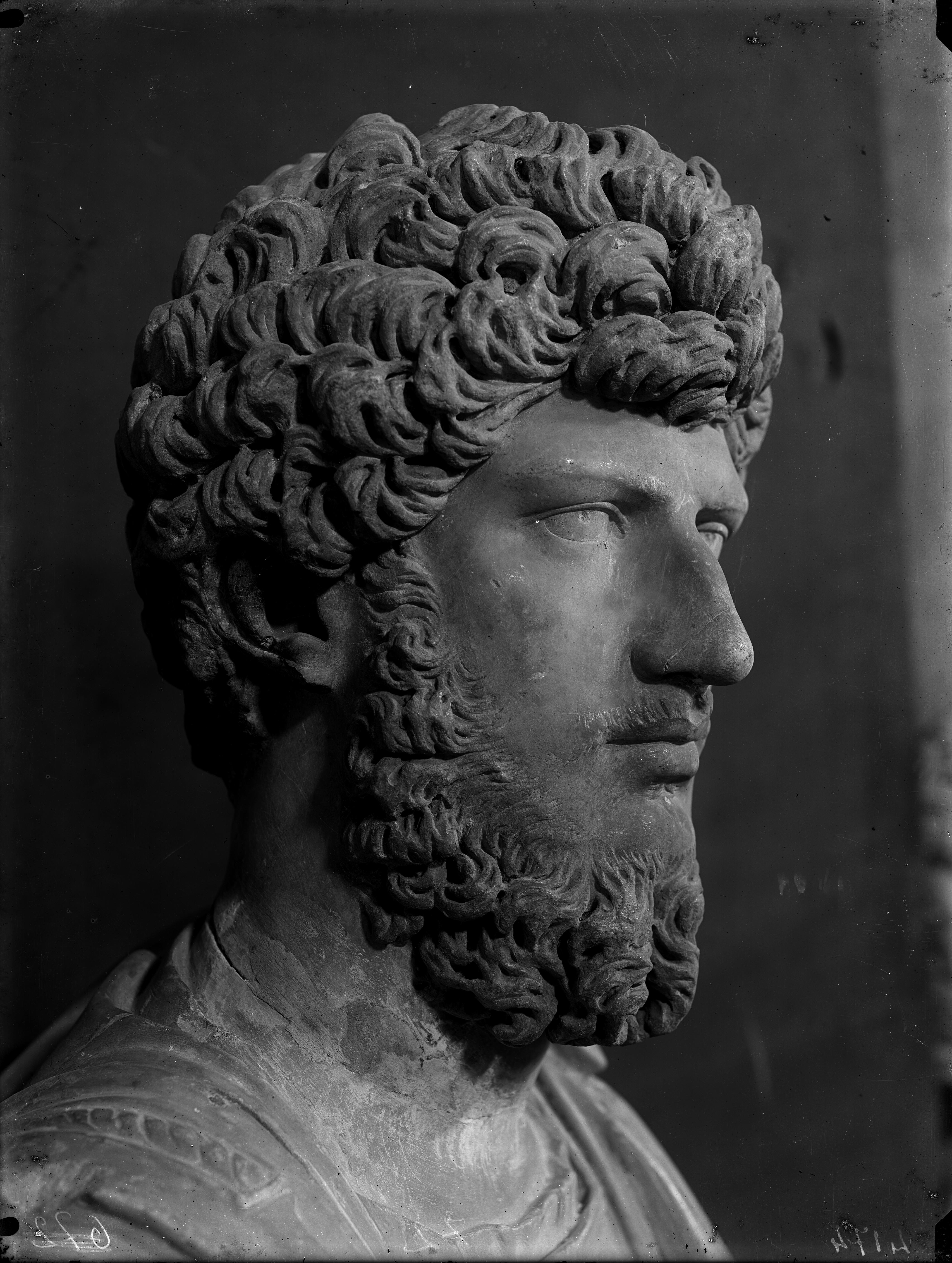 Mantova - Palazzo Ducale - Sculture (negativo) di Anonimo (XX)