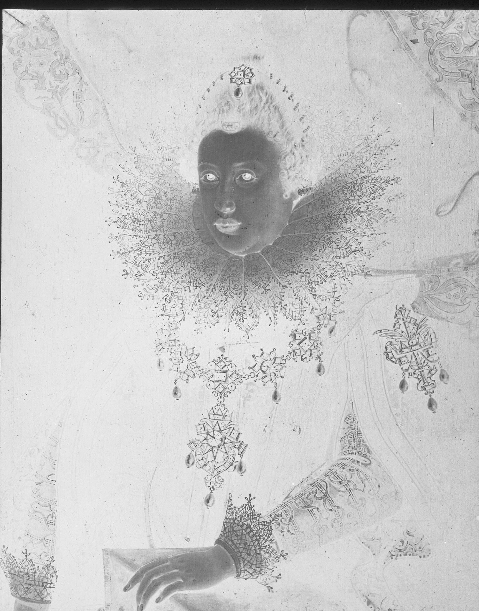 Anna d'Austria - Ritratti - Dipinti (negativo) di Anonimo (XX)