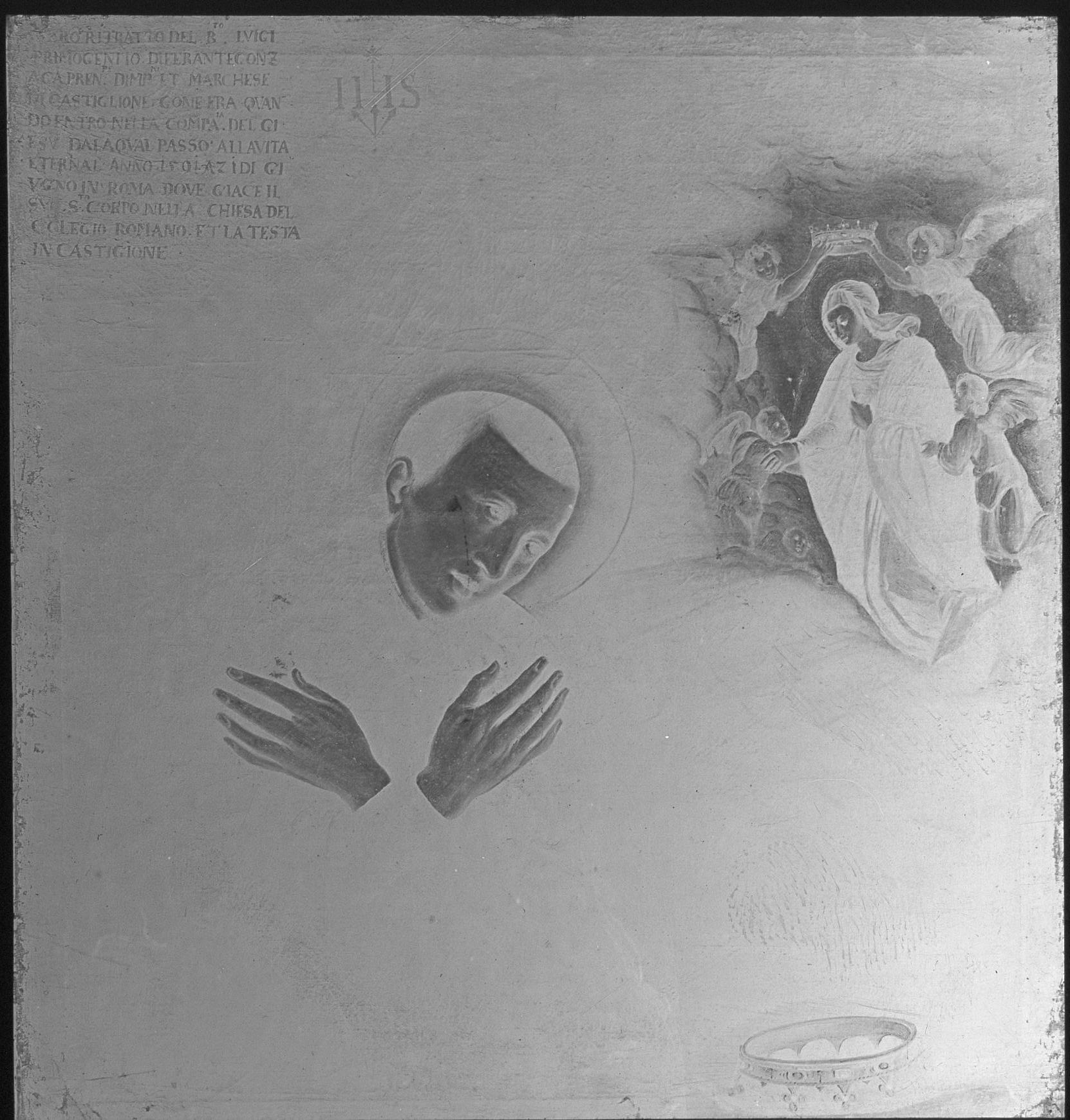 San Luigi Gonzaga - Dipinti - Esposizioni (negativo) di Anonimo (XX)