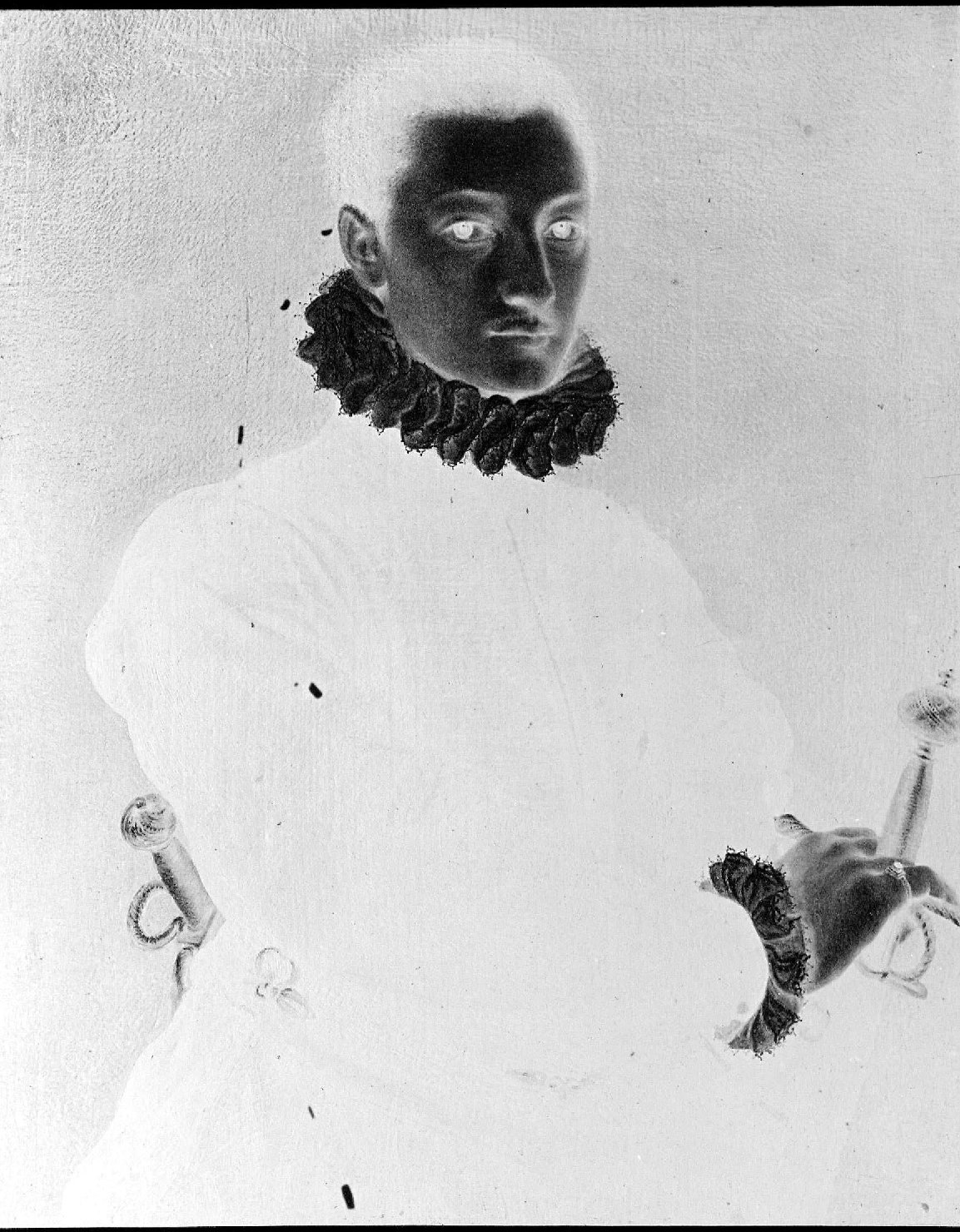 San Luigi Gonzaga - Dipinti - Esposizioni (negativo) di Anonimo (XX)