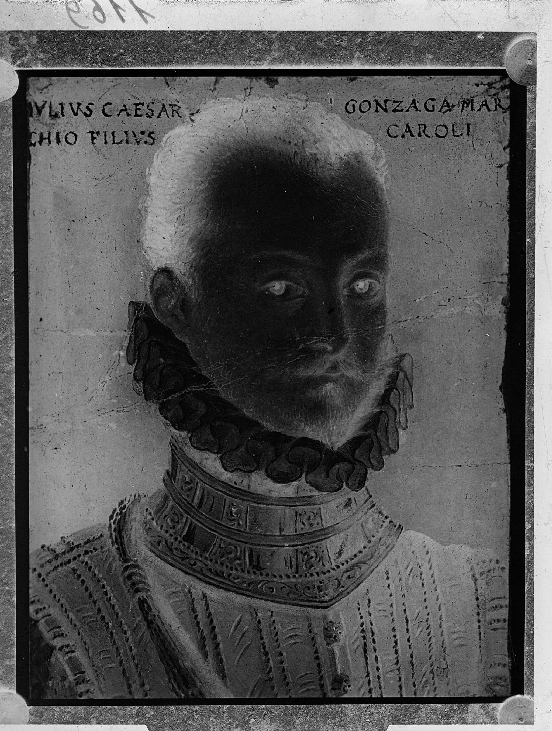 Giulio Cesare Gonzaga - Dipinti - Esposizioni (negativo) di Anonimo (XX)