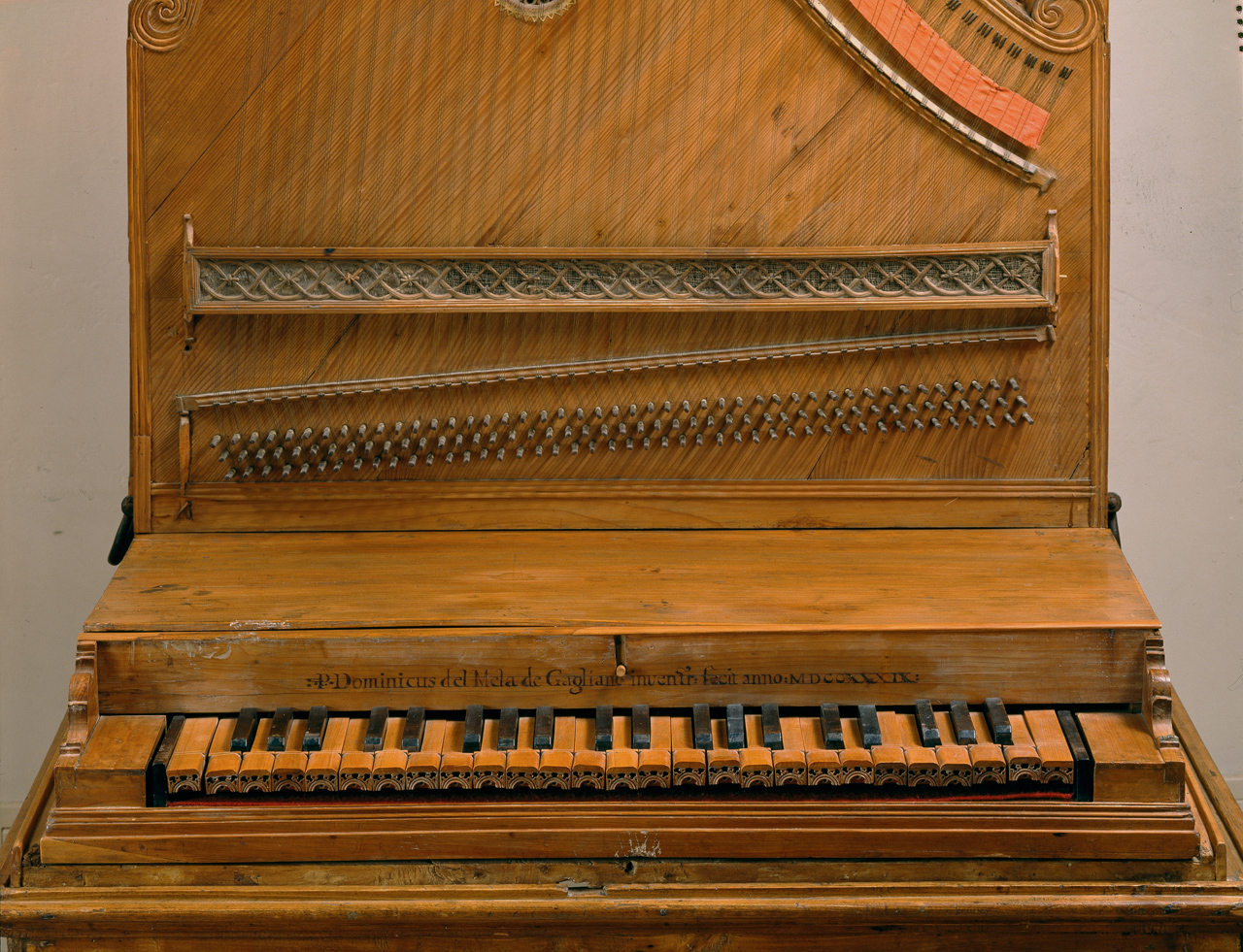 pianoforte di Del Mela Domenico (sec. XVIII) 