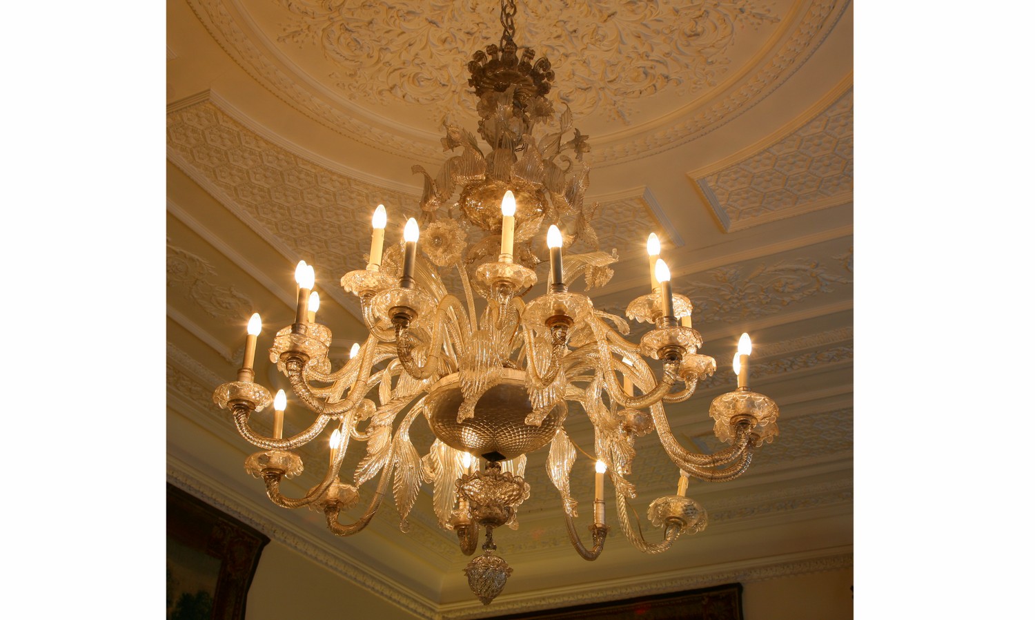 lampadario - produzione veneziana (inizio sec. XX)