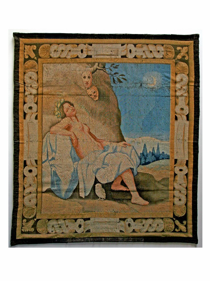 La Notte, Allegoria della notte (arazzo) di Fevere Pietro (attribuito) (Sec. XVII)