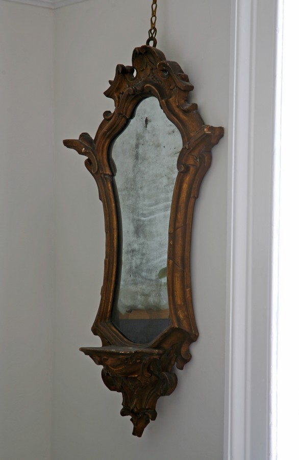 specchio, coppia - ambito italiano (seconda metà sec. XVIII)