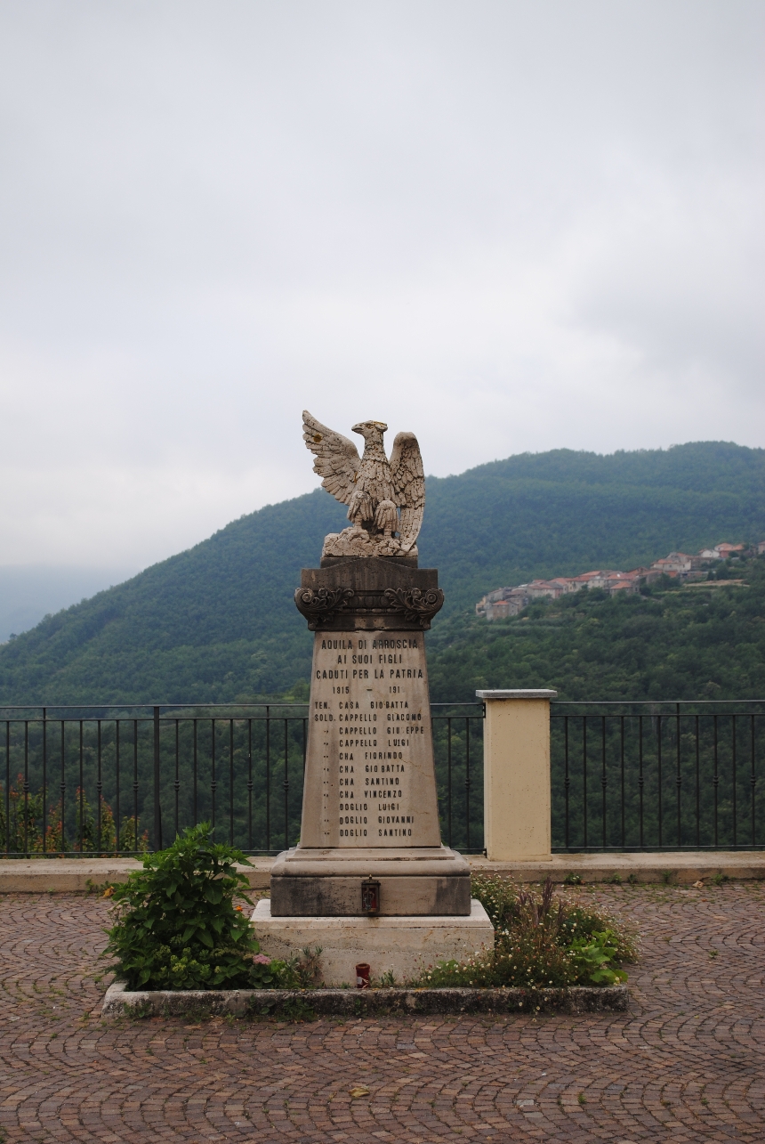 allegoria della Vittoria come Aquila (monumento ai caduti - a cippo) - ambito italiano (XX)