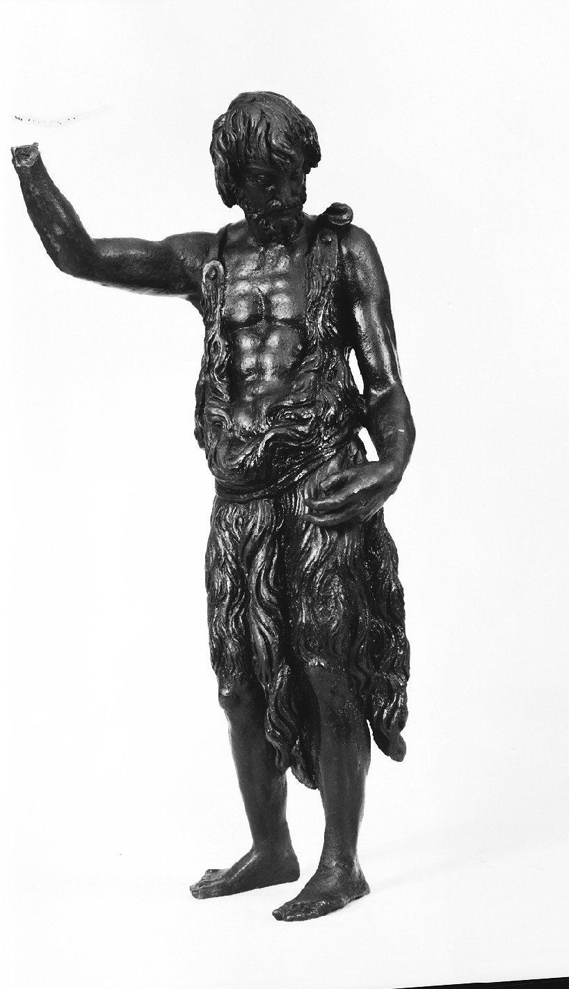 San Giovanni Battista (statuetta, opera isolata) di Tatti Jacopo detto Sansovino (maniera) (metà sec. XVI)
