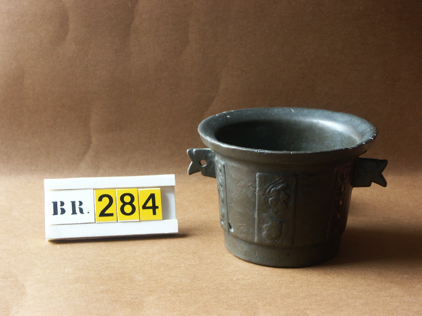 mortaio, opera isolata - ambito italiano (fine/ metà secc. XV/ XVI)