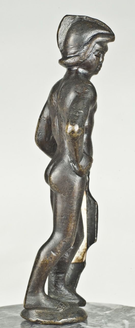 paggio reggiscudo (statuetta, opera isolata) - bottega veneta (fine sec. XV)