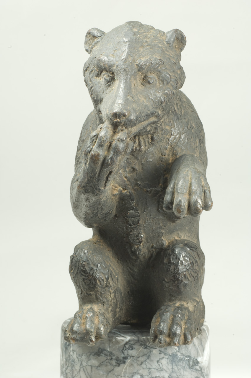 orso seduto (statuetta) - bottega veneta (prima metà sec. XVI)