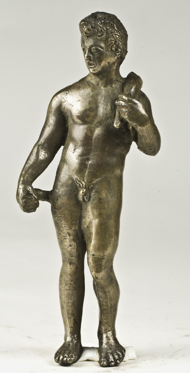 figura virile (statuetta, opera isolata) - ambito Italia settentrionale (inizio/ metà secc. XVI/ XVIII)