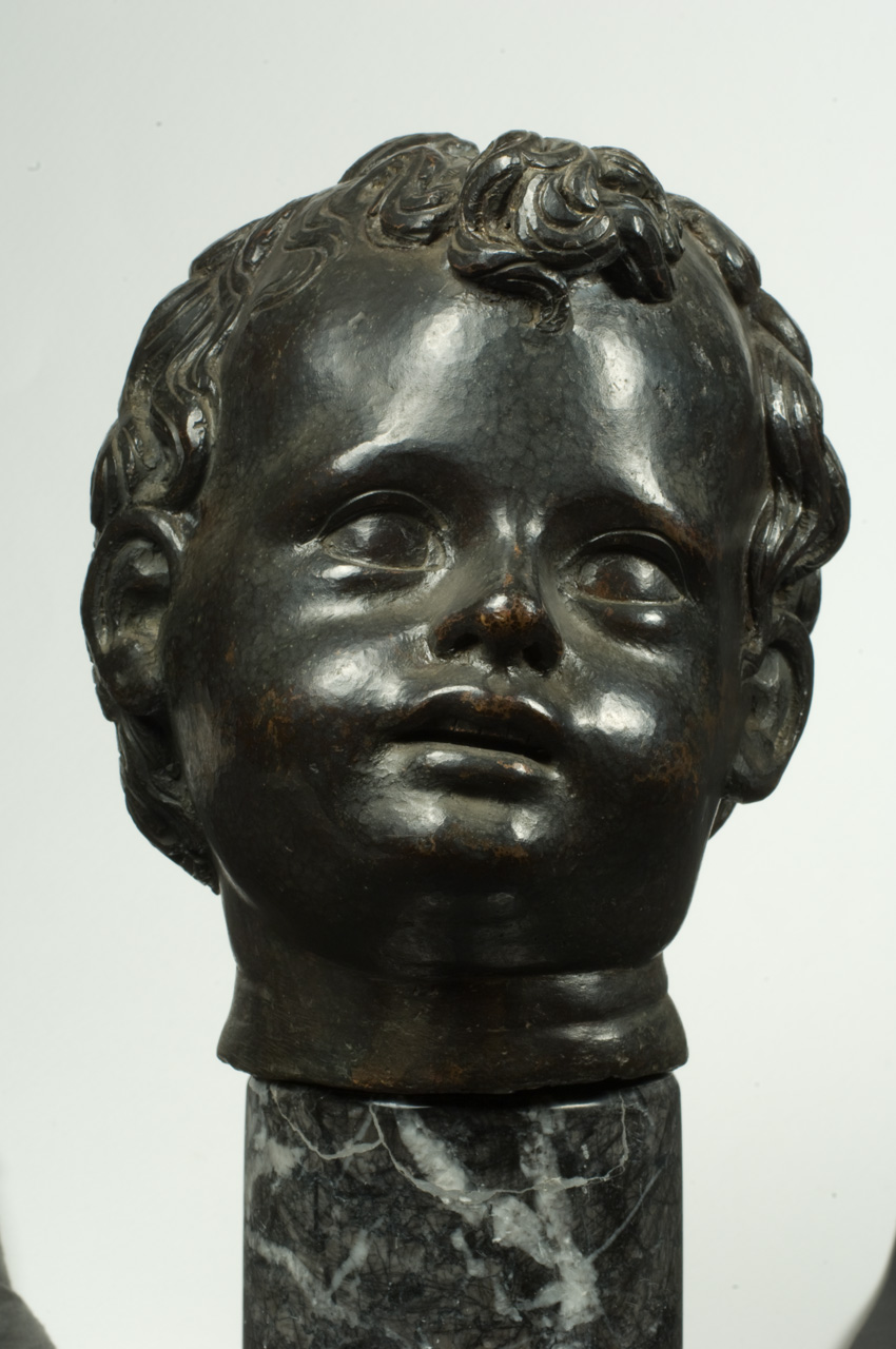 testa di fanciullo (scultura, opera isolata) - bottega veneziana (fine/ inizio secc. XVI/ XVII)