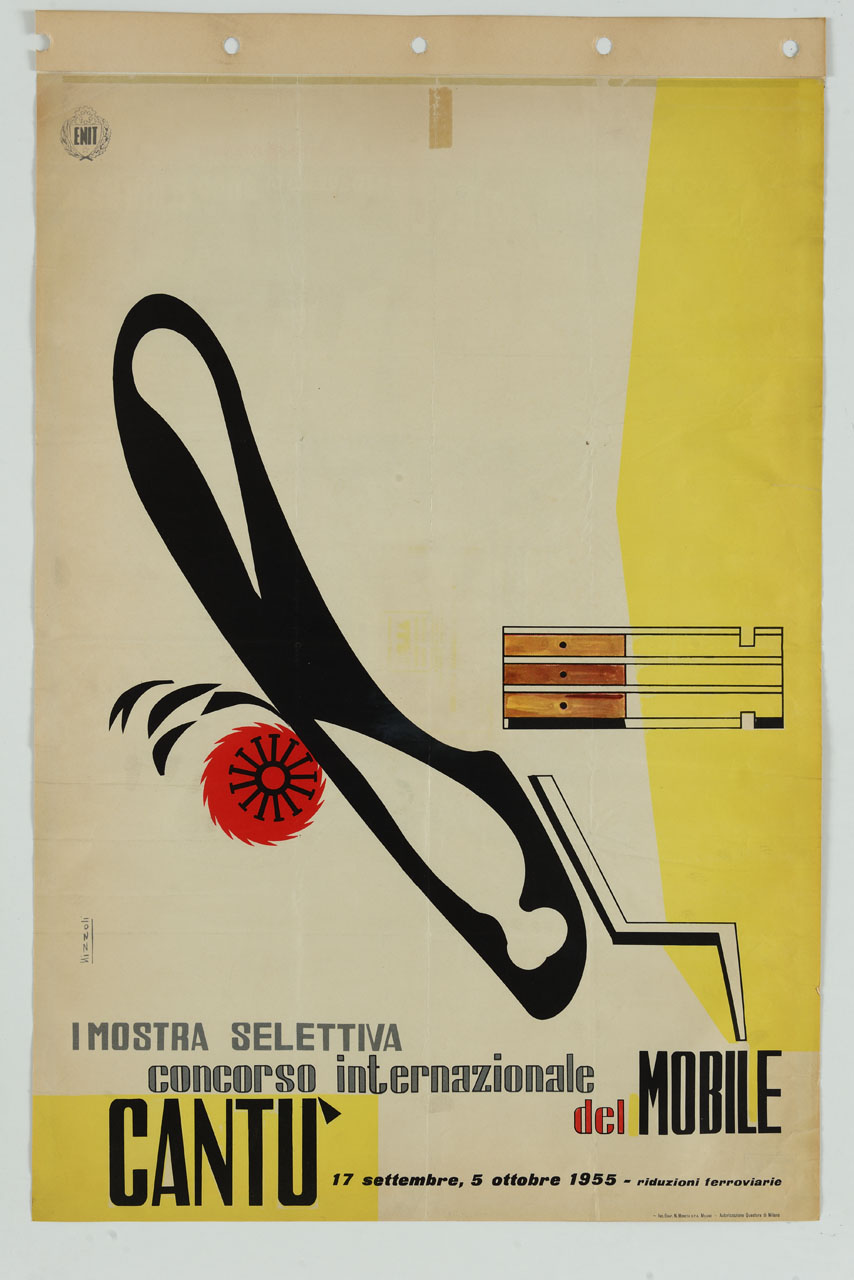 mobili (manifesto) di Nizzoli Marcello (sec. XX)