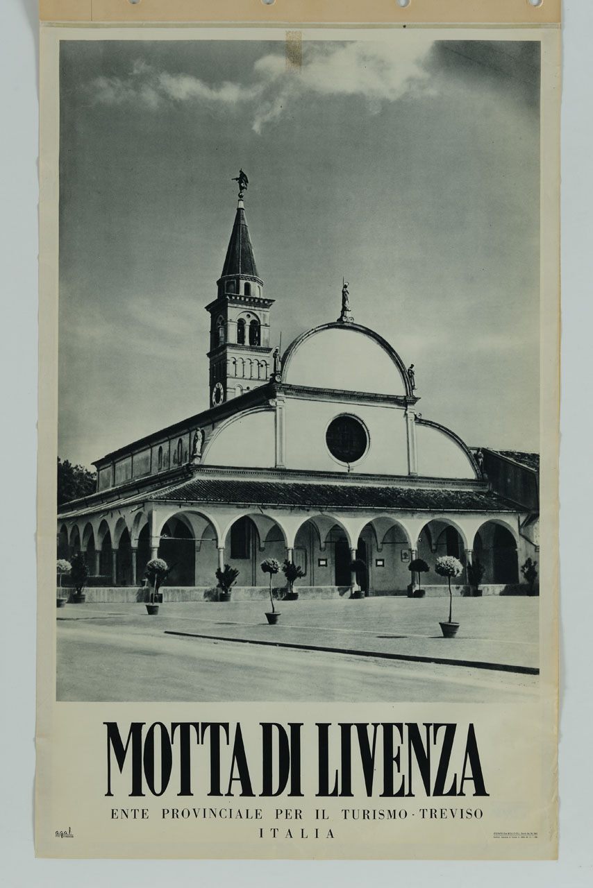 basilica della Madonna dei Miracoli a Motta di Livenza (manifesto) - ambito italiano (sec. XX)