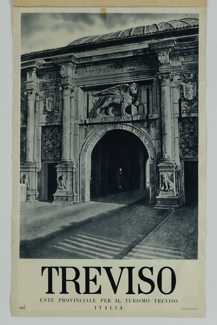 porta San Tomaso a Treviso (manifesto) - ambito italiano (sec. XX)